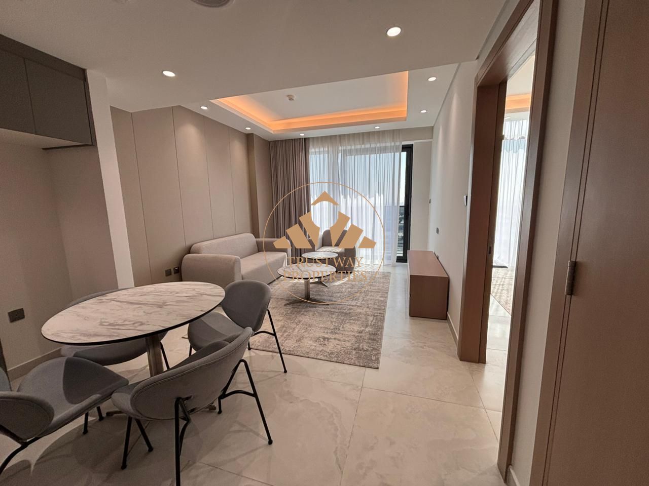 Negotiable | 4x Cheques | Furnished | High Floor | Community View | First Tenant