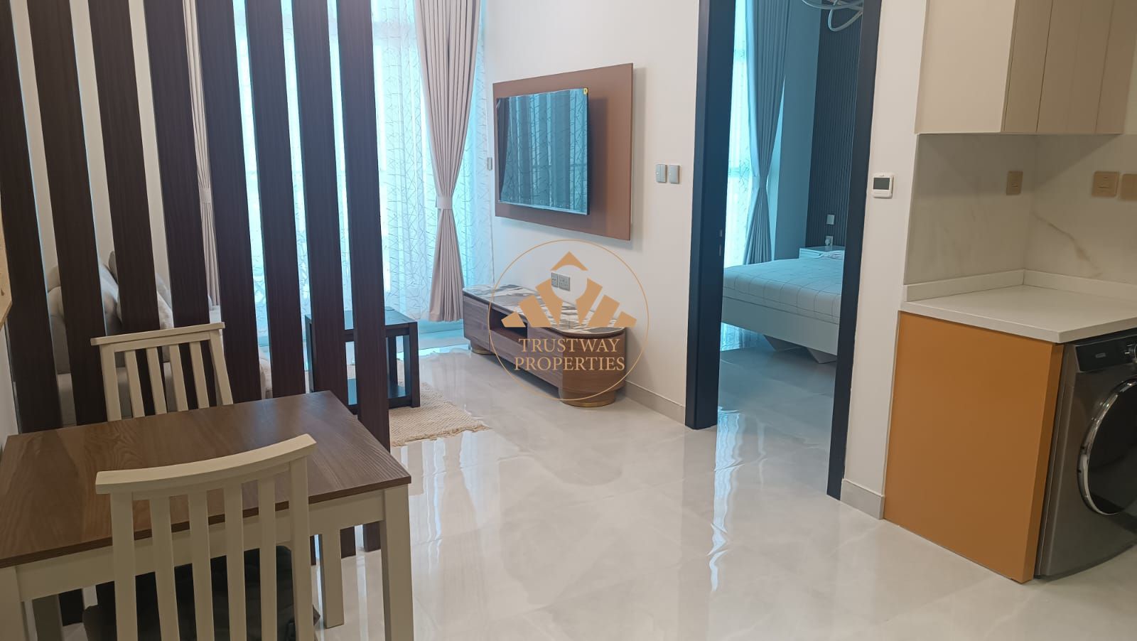 Upgraded & Fully Furnished | Vacant | High Floor with Burj Al Arab View