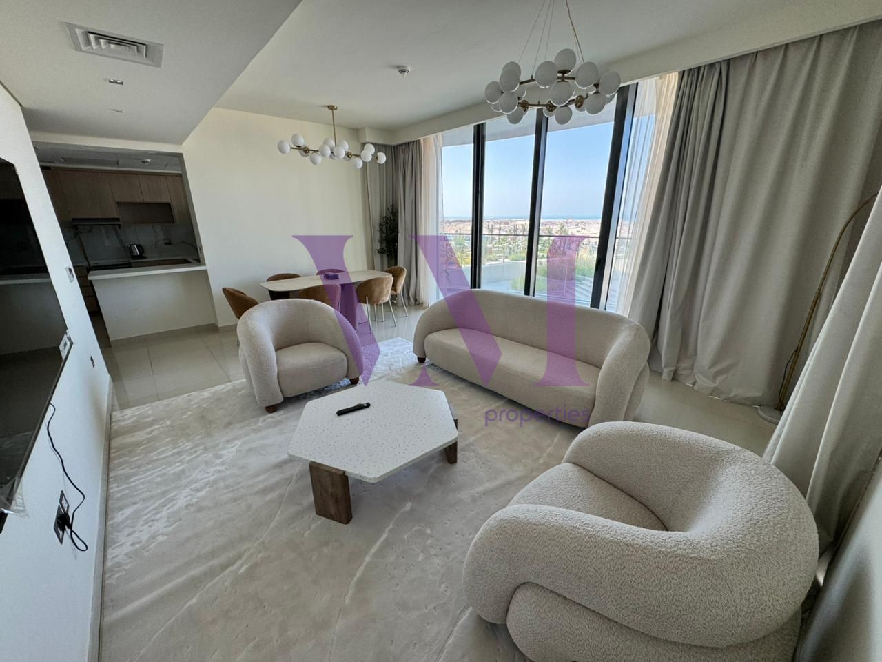 Furnished 2-Bed + Maid Room | Sea View | Modern Furnishing