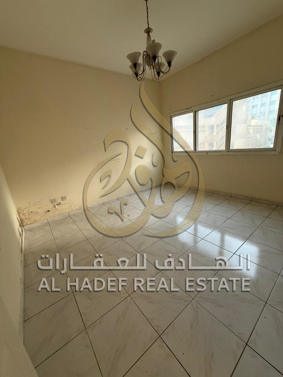 For rent: A one-bedroom apartment on Jamal Abdul Nasser Street, one of Sharjah's most prominent and well-known thoroughfares. Its proximity to all ser