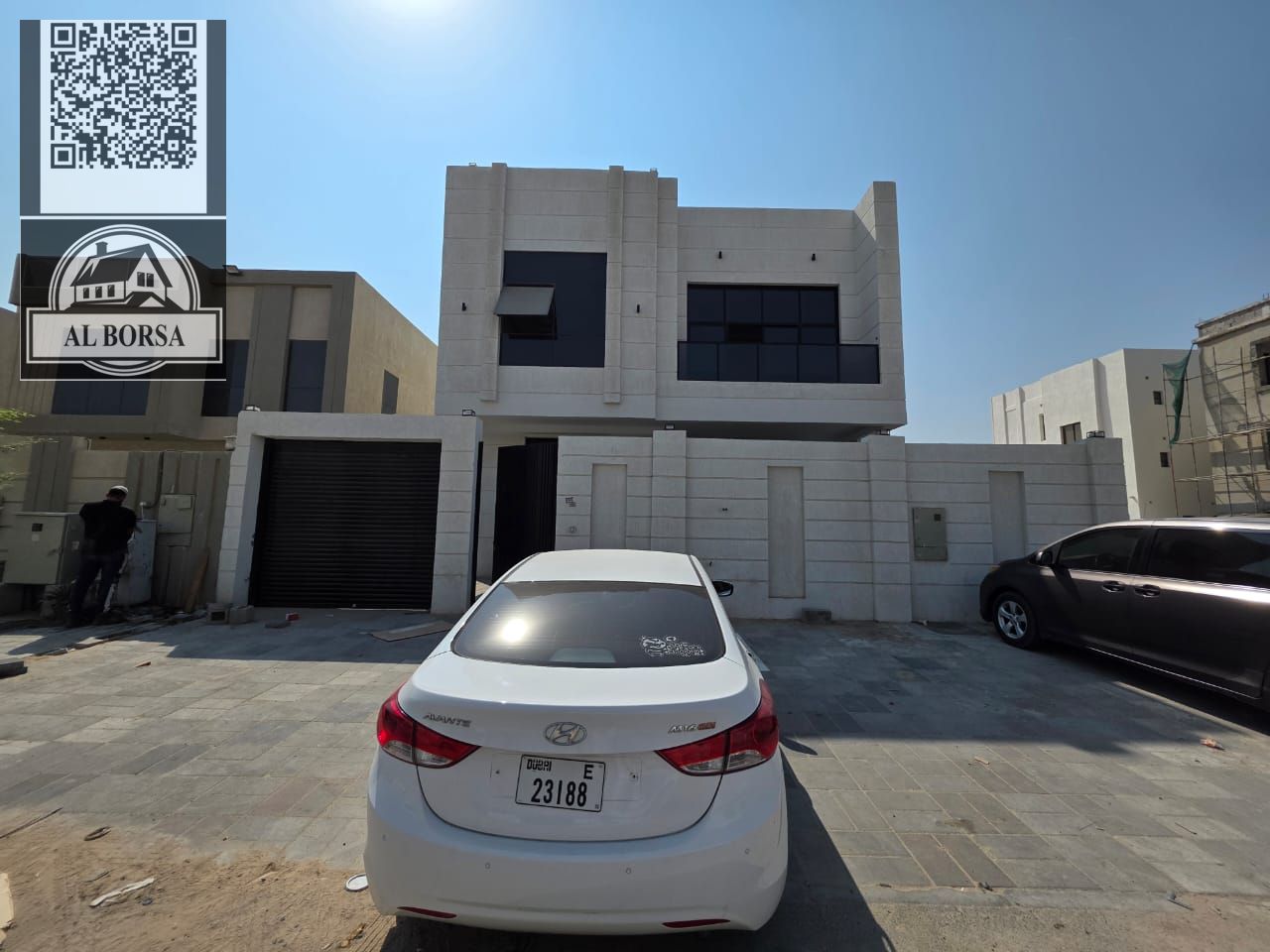 Villa for sale in Al Bahia, modern finishing, 5 master bedrooms, living room and majlis, maid's room, priced at 1.8 million