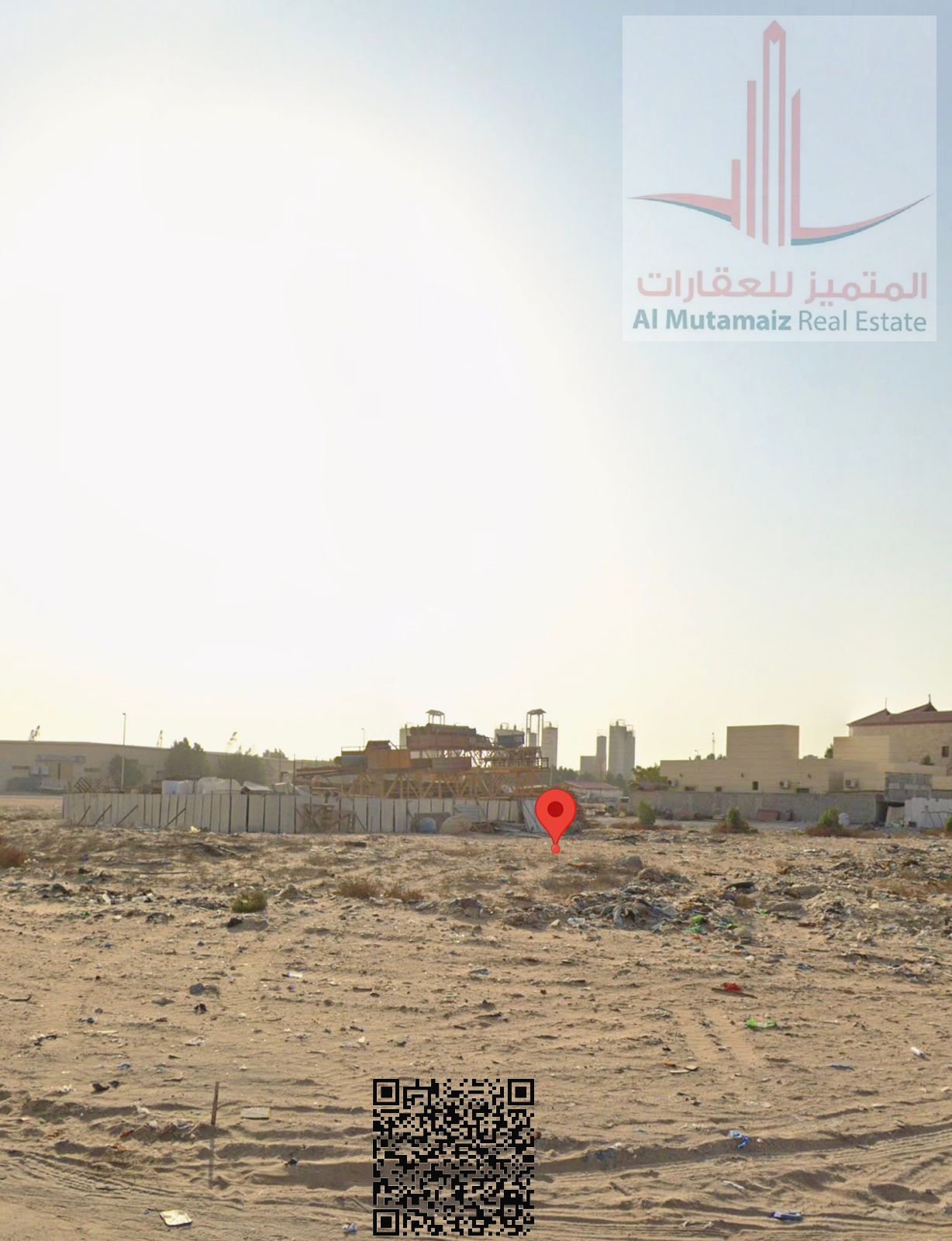 Corner Residential Commercial Plot G+4 for Sale Al Jurf Industrial