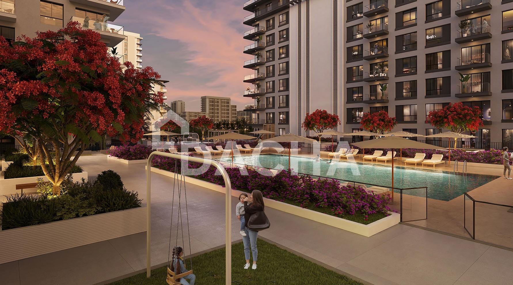 Pool View | HIGH FLOOR | Close to park