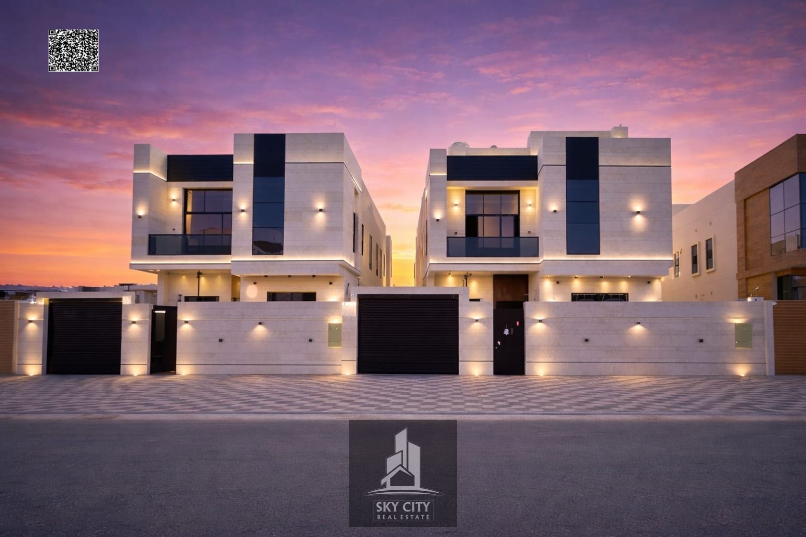 Two floors, 5 master bedrooms, registration fees included. Main street, directly opposite a mosque.