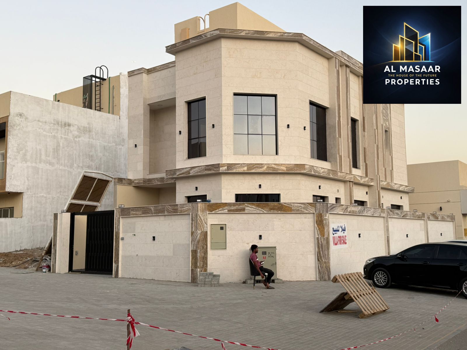 For sale: Prime corner villa on the main street - excellent finishing - large built-up area - spacious yard - freehold ownership for all nationalities