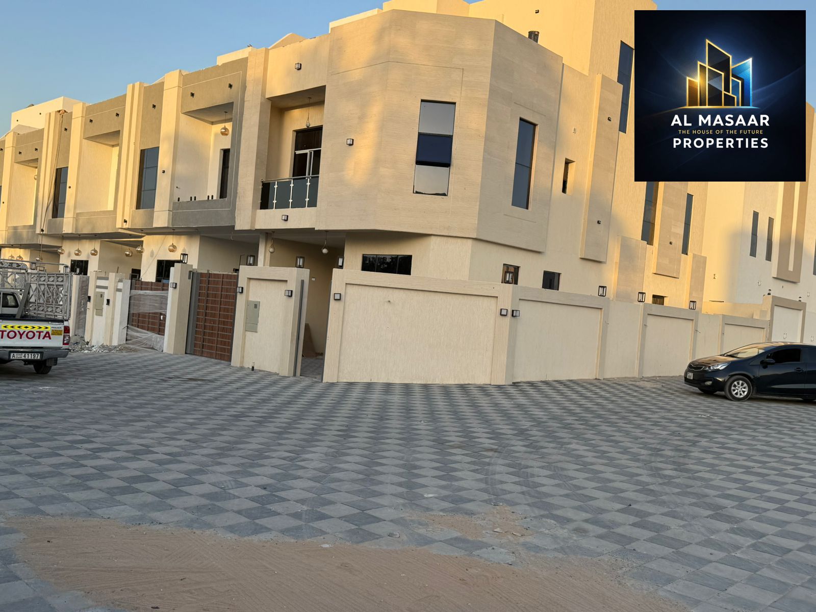Corner villa for sale, registration fees included - excellent finishing - large built-up area - spacious yard - freehold ownership for all nationaliti
