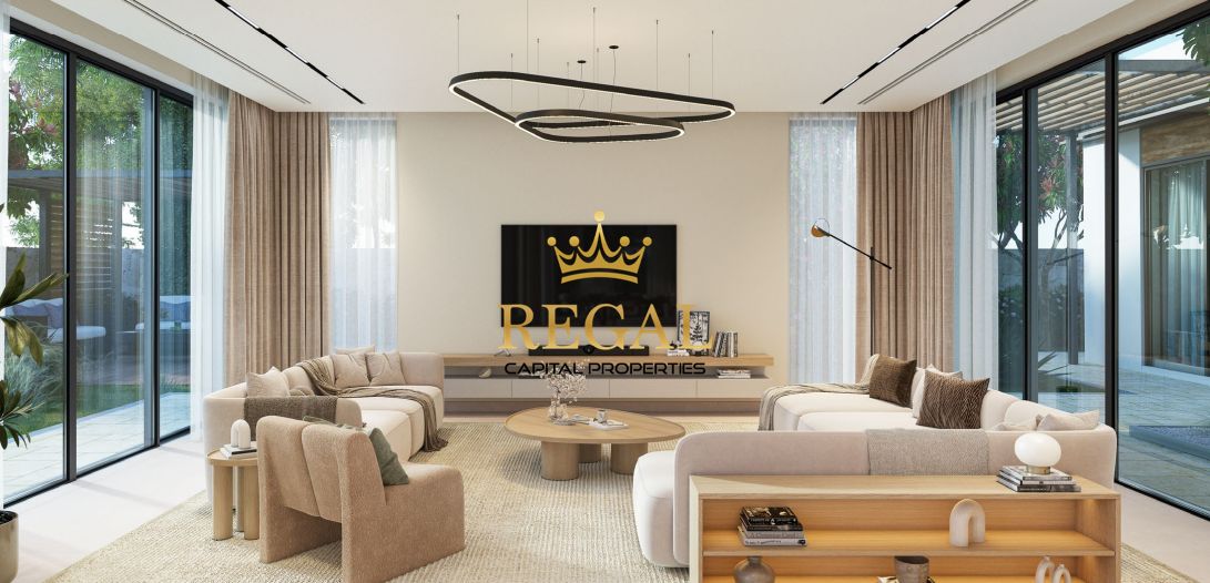 Luxury 4BR Corner Villa | Double Row | Unique Interior Design