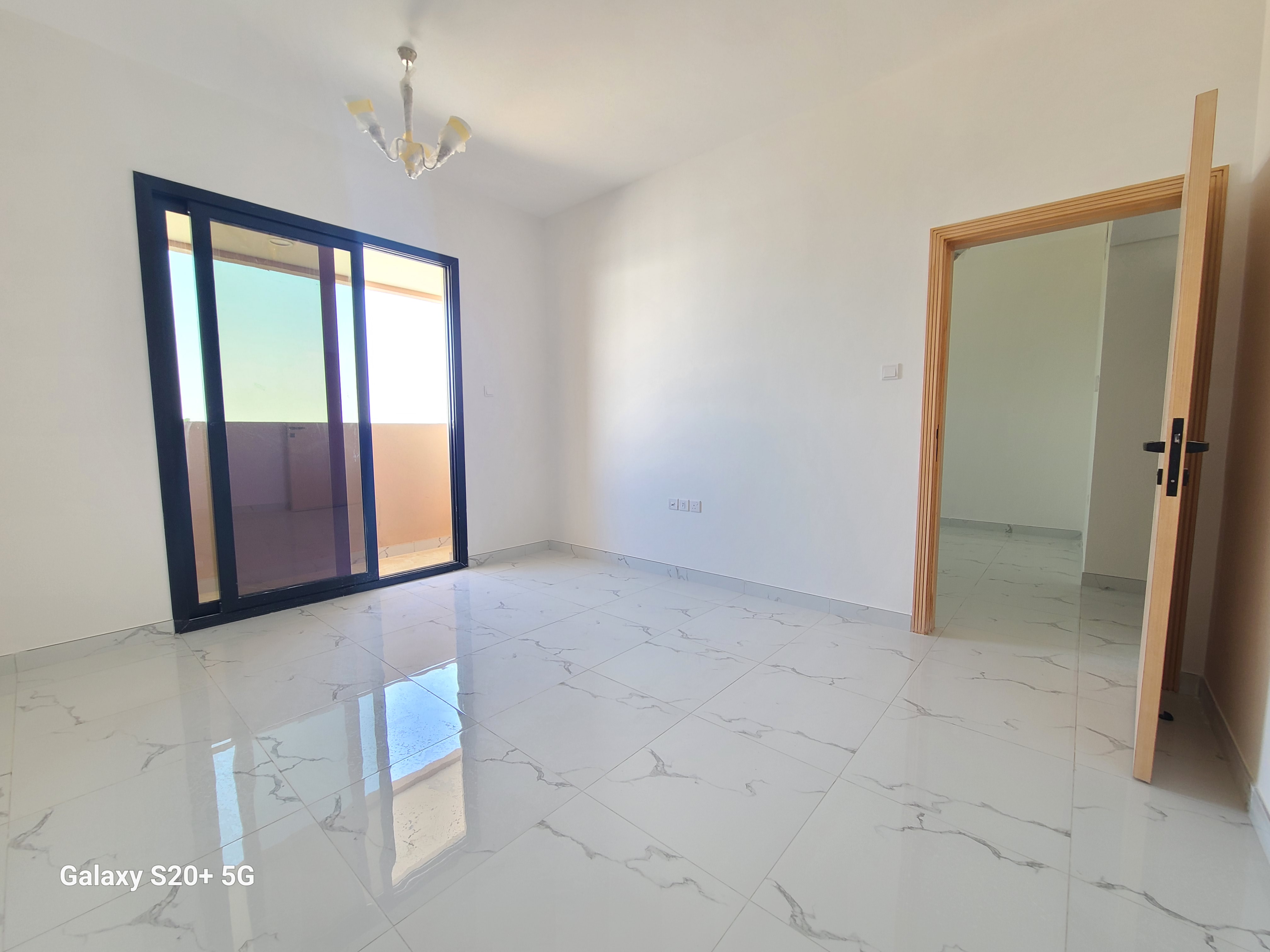 Brand new 1st shifting lavish 1bhk with balcony outside aljada
