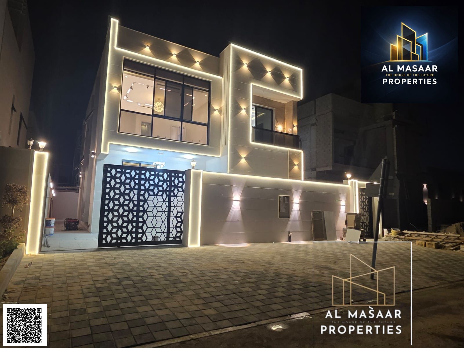 A luxurious villa for sale, combining elegance, comfort, and an ideal location in one of Ajman's most desirable residential areas.
