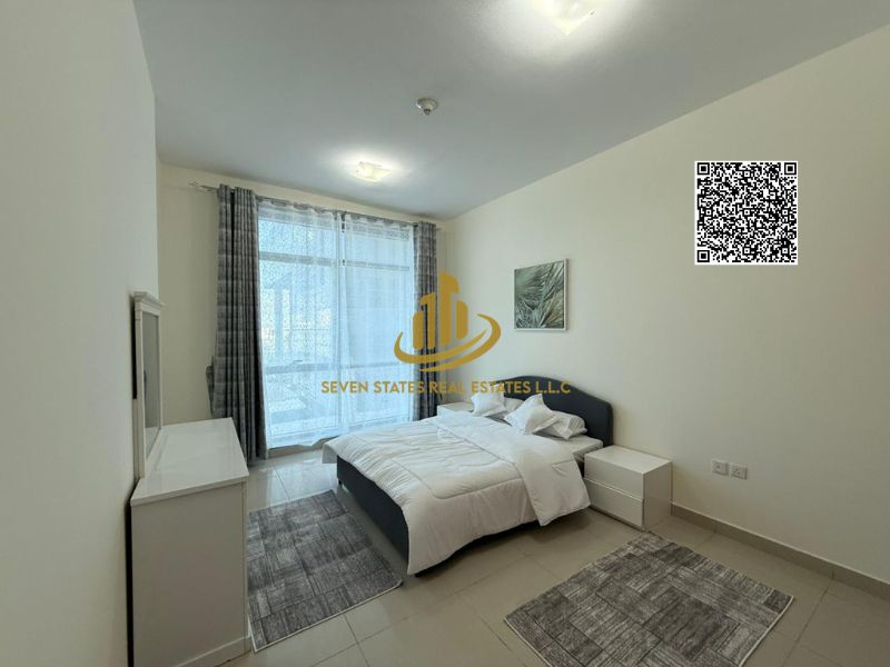 Panoramic sea view – Luxury one-bedroom apartment for monthly rent on Ajman Corniche