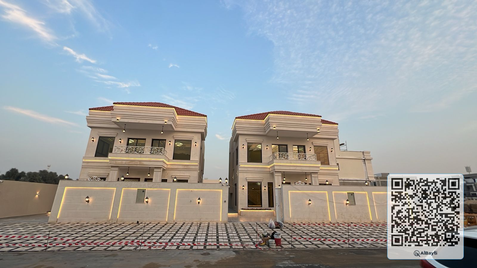 Brand new villa for sale in Ajman.