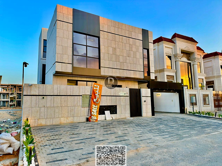 Including registration fees - an exceptional villa for sale in Al Bahia area, Ajman, combining luxury and comfort in one home, an opportunity not to b