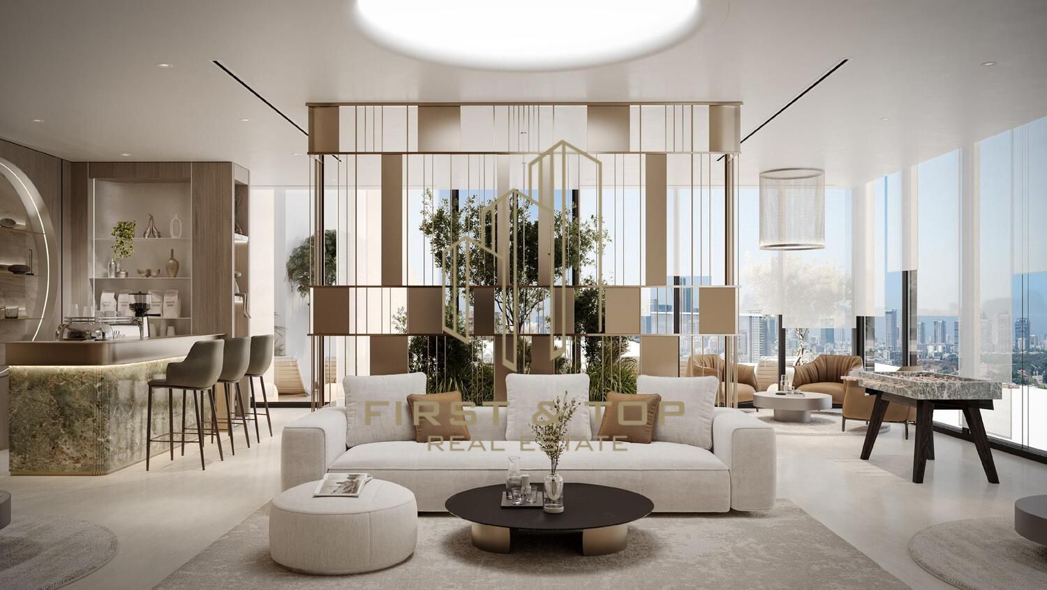 1 BR High Floor | Luxury Finishing | Fully Furnished | 20% DP | No Commission