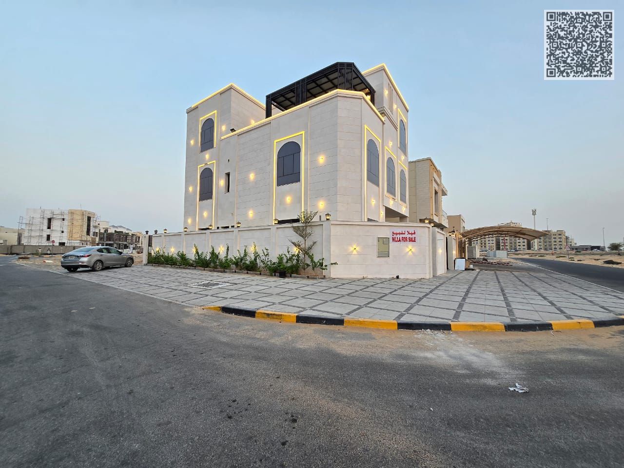 Exclusive Two-Facade Stone Villa corner villa for Sale