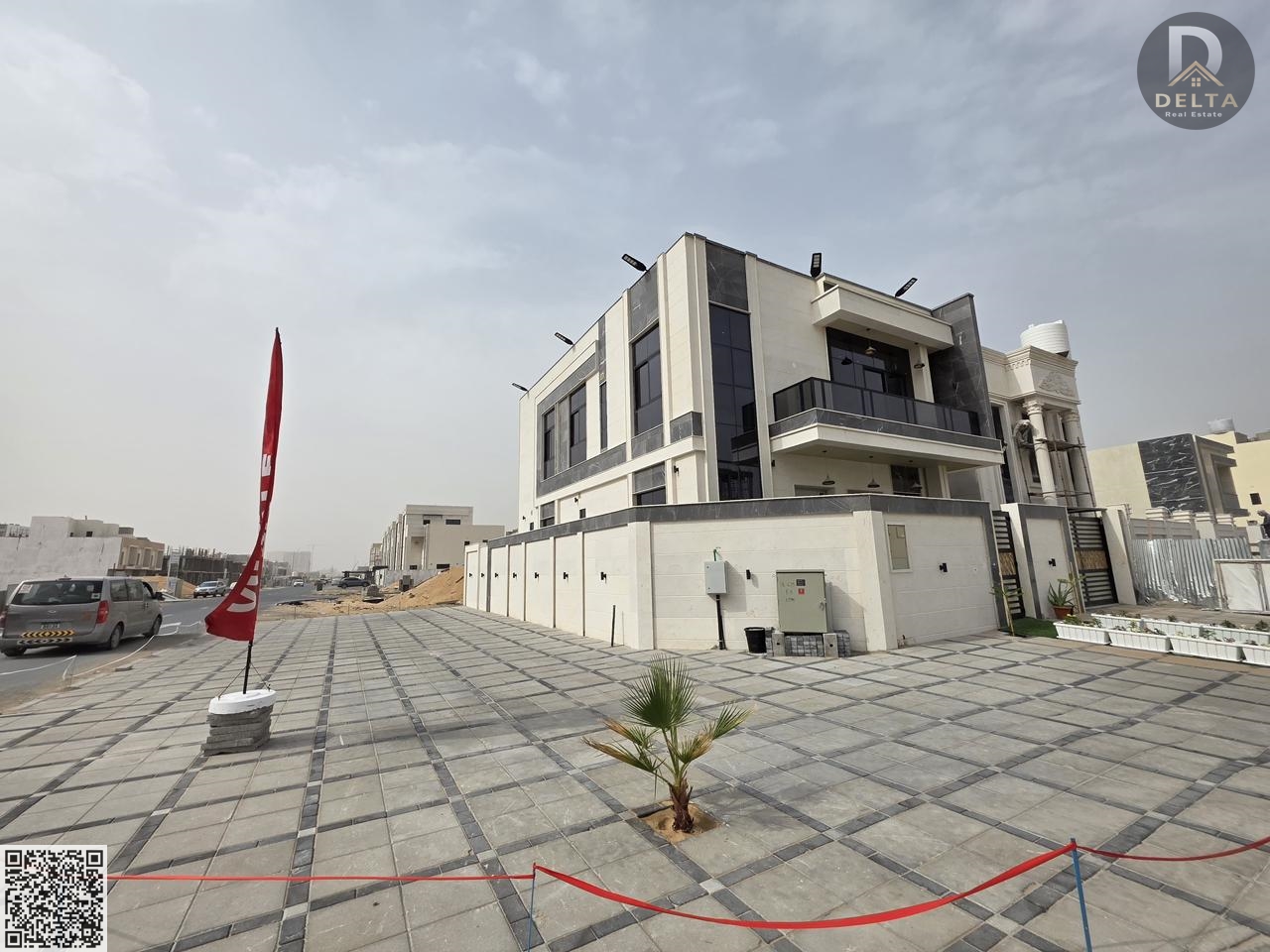 For rent: A spacious corner villa with a large setback in front of the villa, located in a prime area with easy access to social services in Al Helio