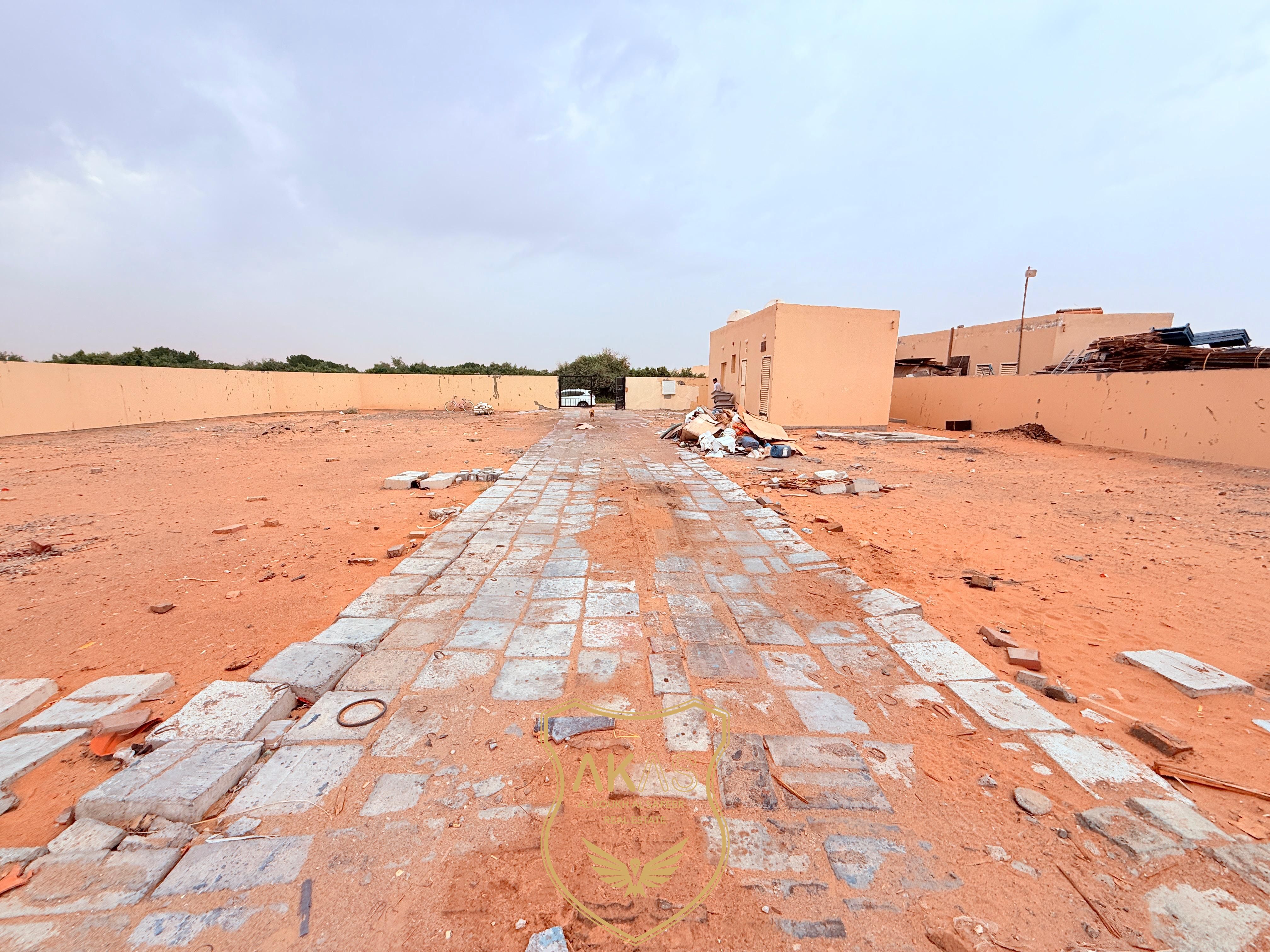 Prime Roadside Open Yard for Rent | Sajaa Industrial Area, Sharjah