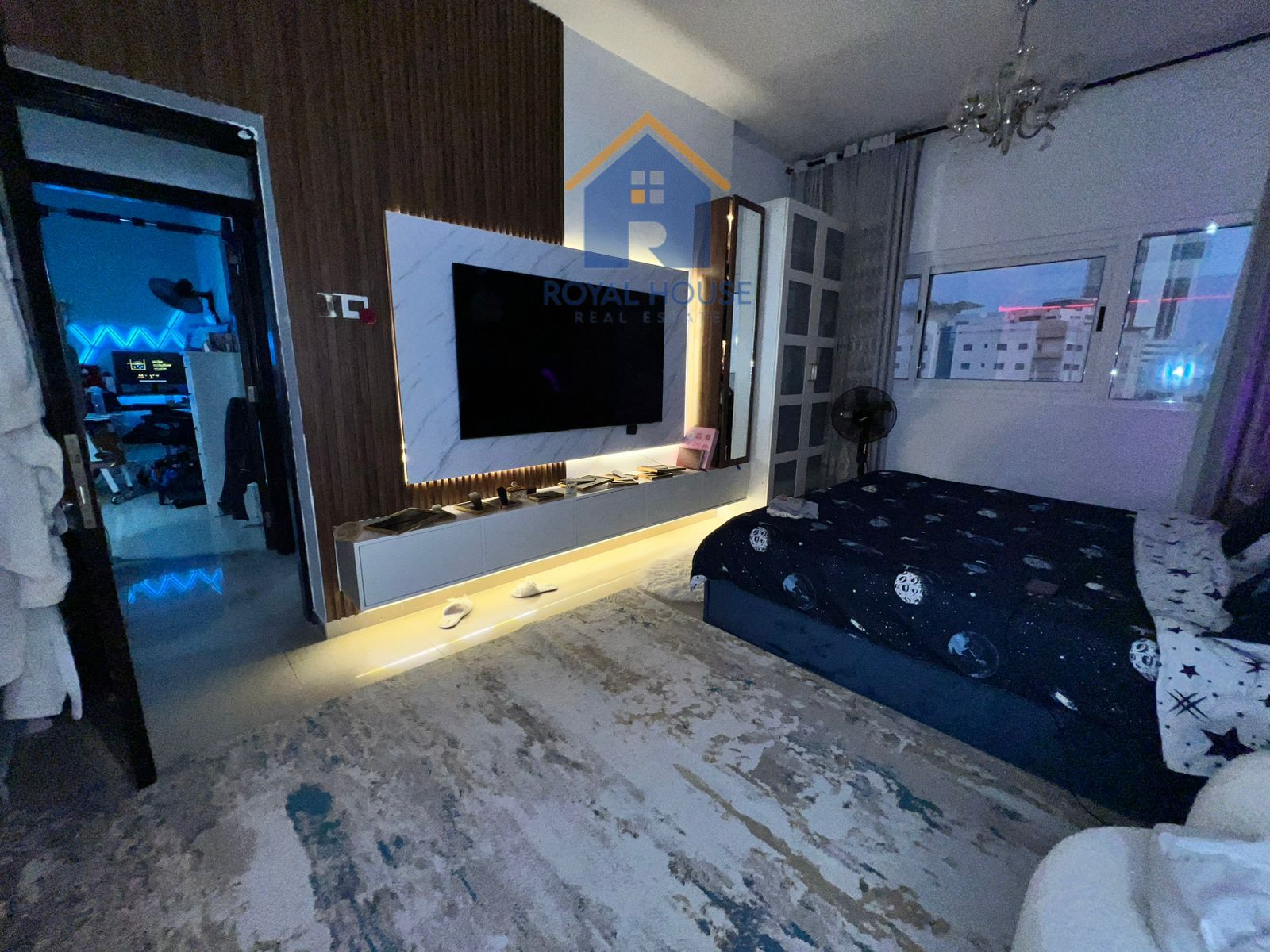 Three bedrooms with open views and parking space for sale in Al Majaz 3