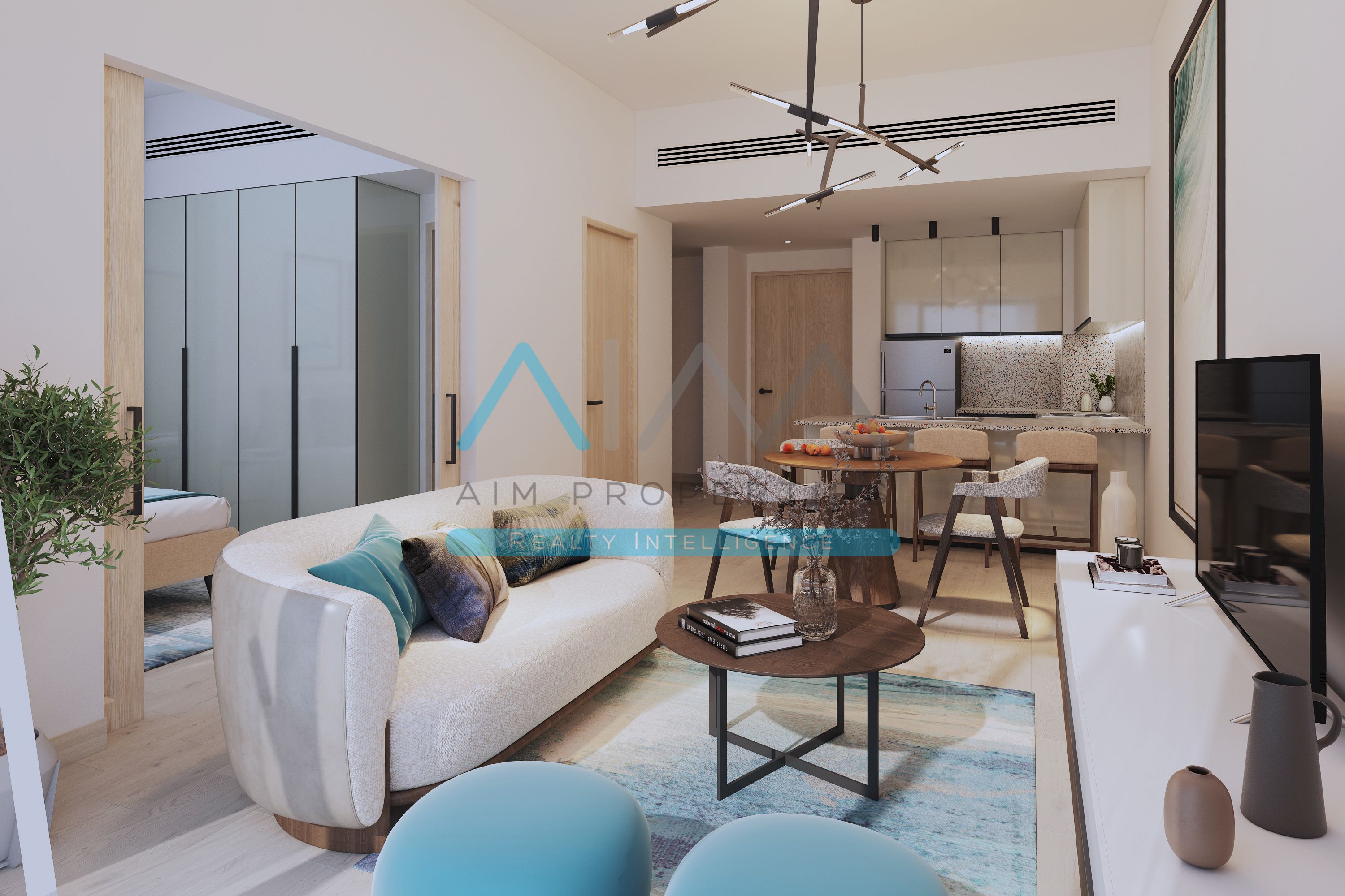 DAMAC DISTIRCT TOWER DAMAC HILLS LUXURY 1BRHK FOR SALE