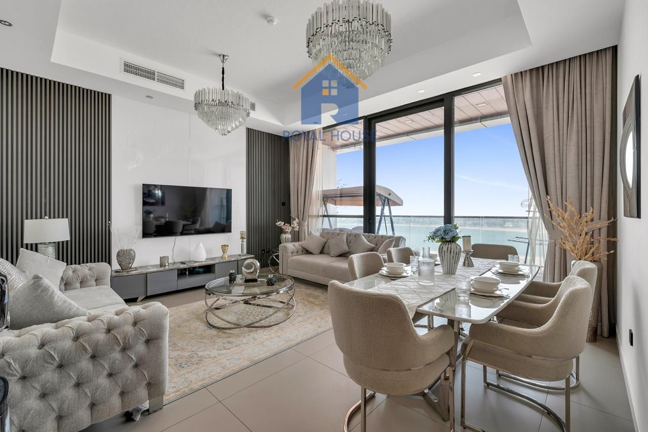 Spacious 2 BR Apartment with Stunning Water View in Al Mamzar