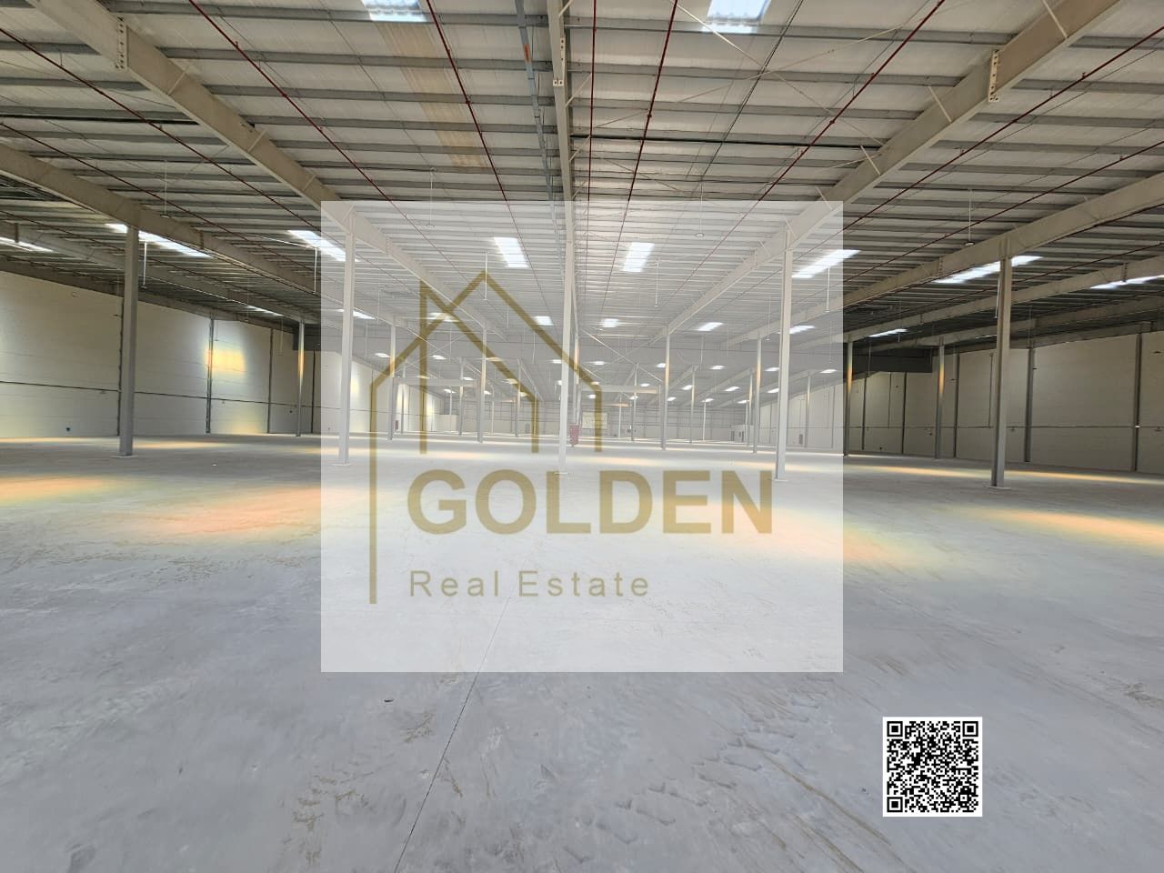 13.5-meter height | Industrial warehouse for lease in a strategic location in Umm Al Quwain | Ready for use