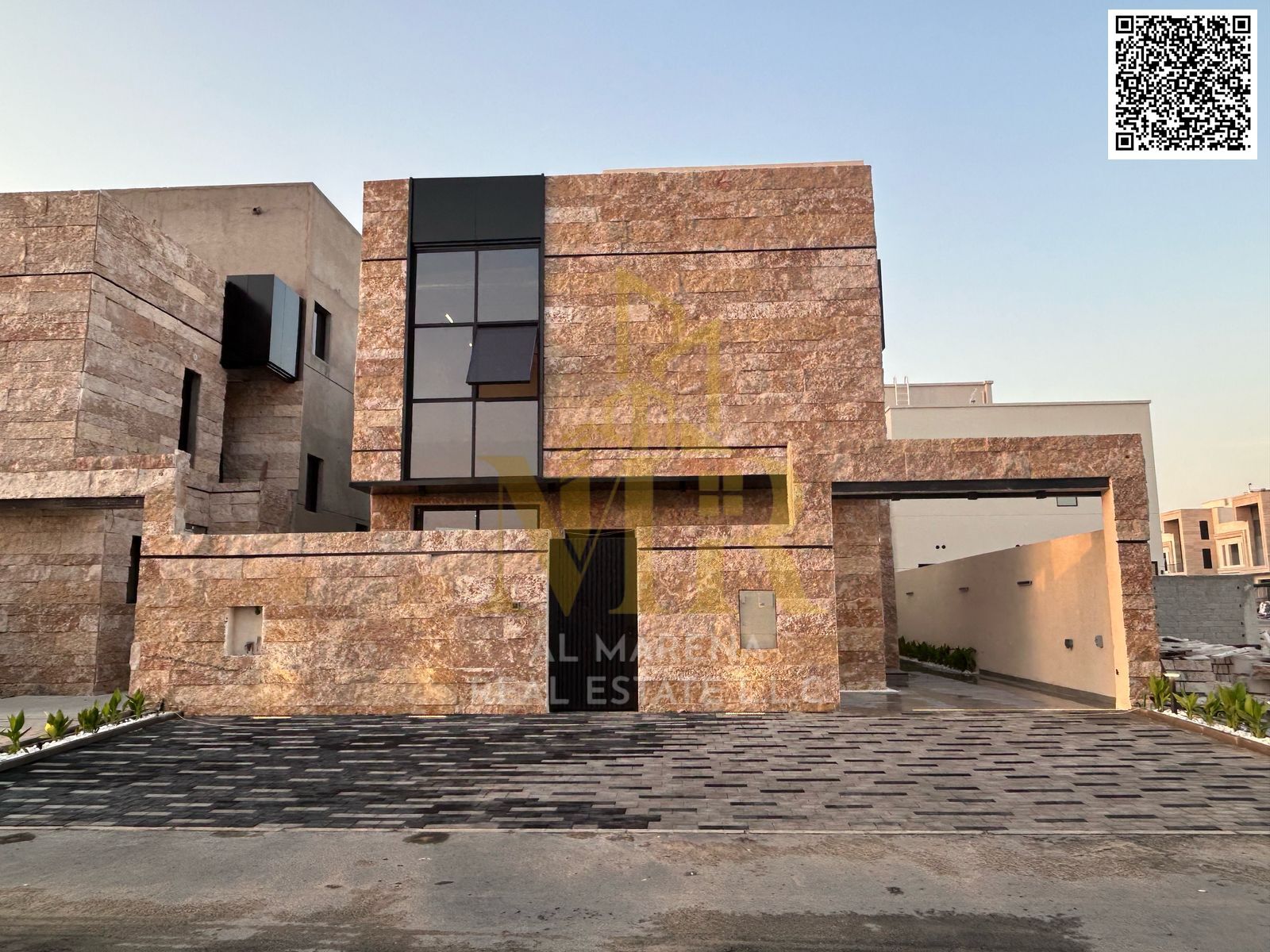 Luxury family villa for rent in Al Bahia with high-end finishes and a prime location near Mohammed Bin Zayed Road