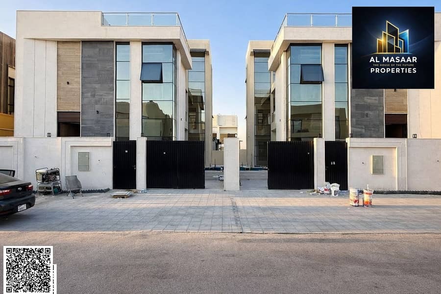 For Sale: Luxury Modern Villa in Al Saada Scheme - Al Yasmin Area | 7 Master Bedrooms | Private Pool & Rooftop | Freehold for All Nationalities