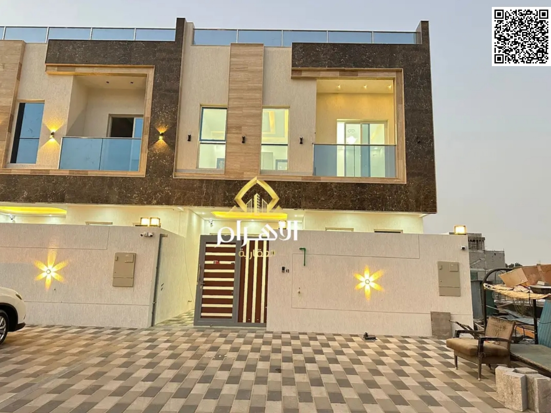 Villa for sale in Ajman at a bargain price. Excellent location, freehold ownership for life for all nationalities, with the possibility of bank financ