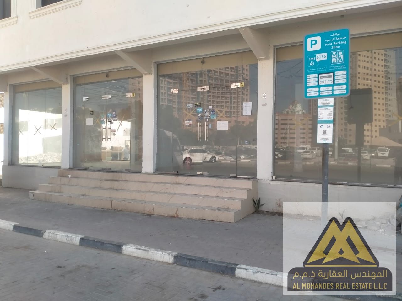 wo Shops for Rent – Al Nuaimiya 1, Ajman | Spacious and Prime Location Two commercial shops with large spaces in a strategic location in Al Nuaimiya