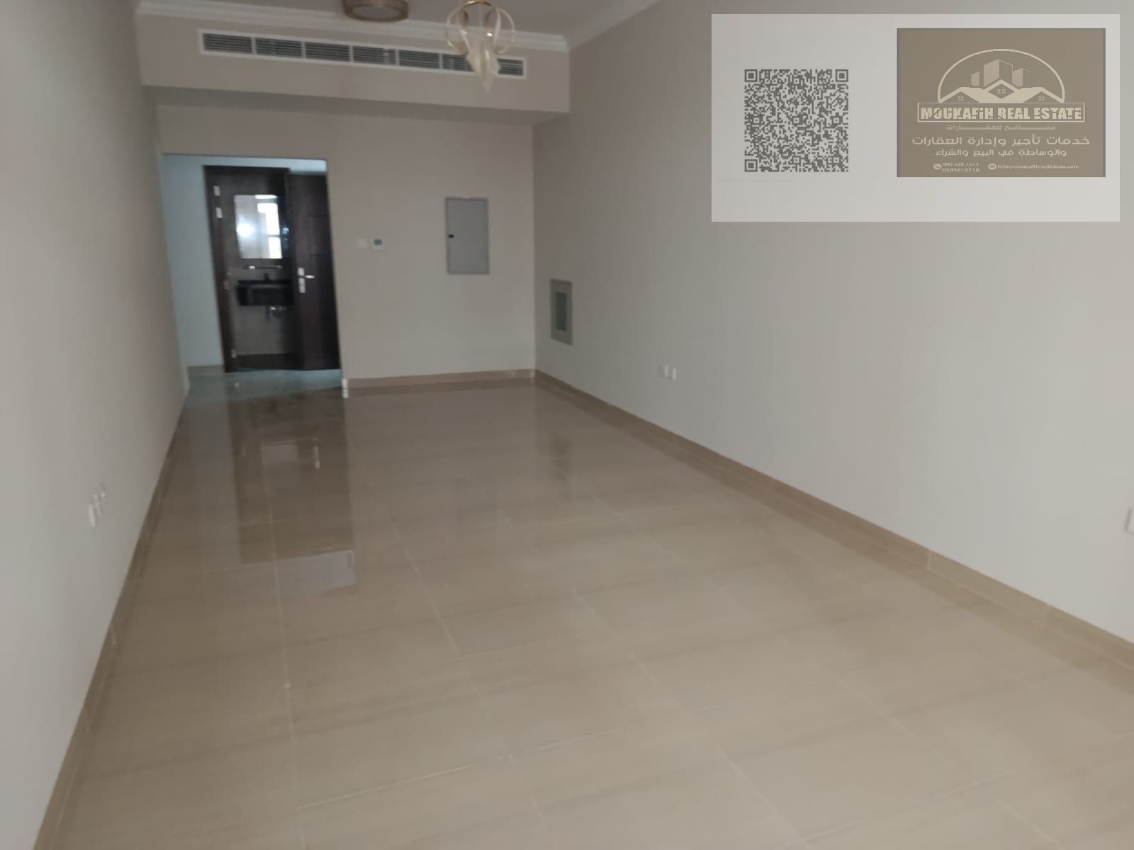 Luxury 2-bedroom, 1-living room apartment, first tenant in Al Mowaihat 3 with maid room – elegant living in a prime location.