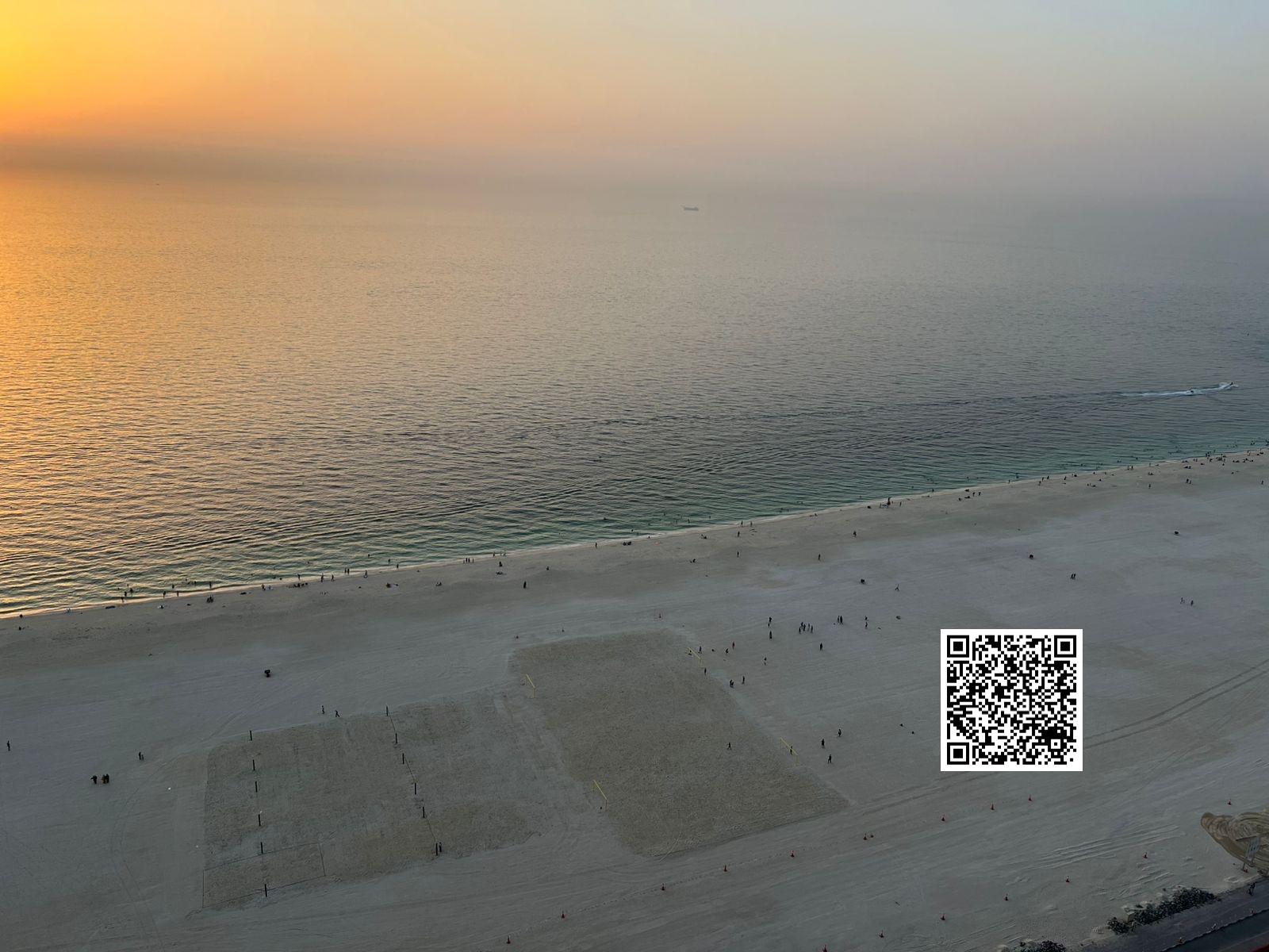 2 Bedrooms & Living Room Distinctive Sea View Residence Towers Ajman Corniche