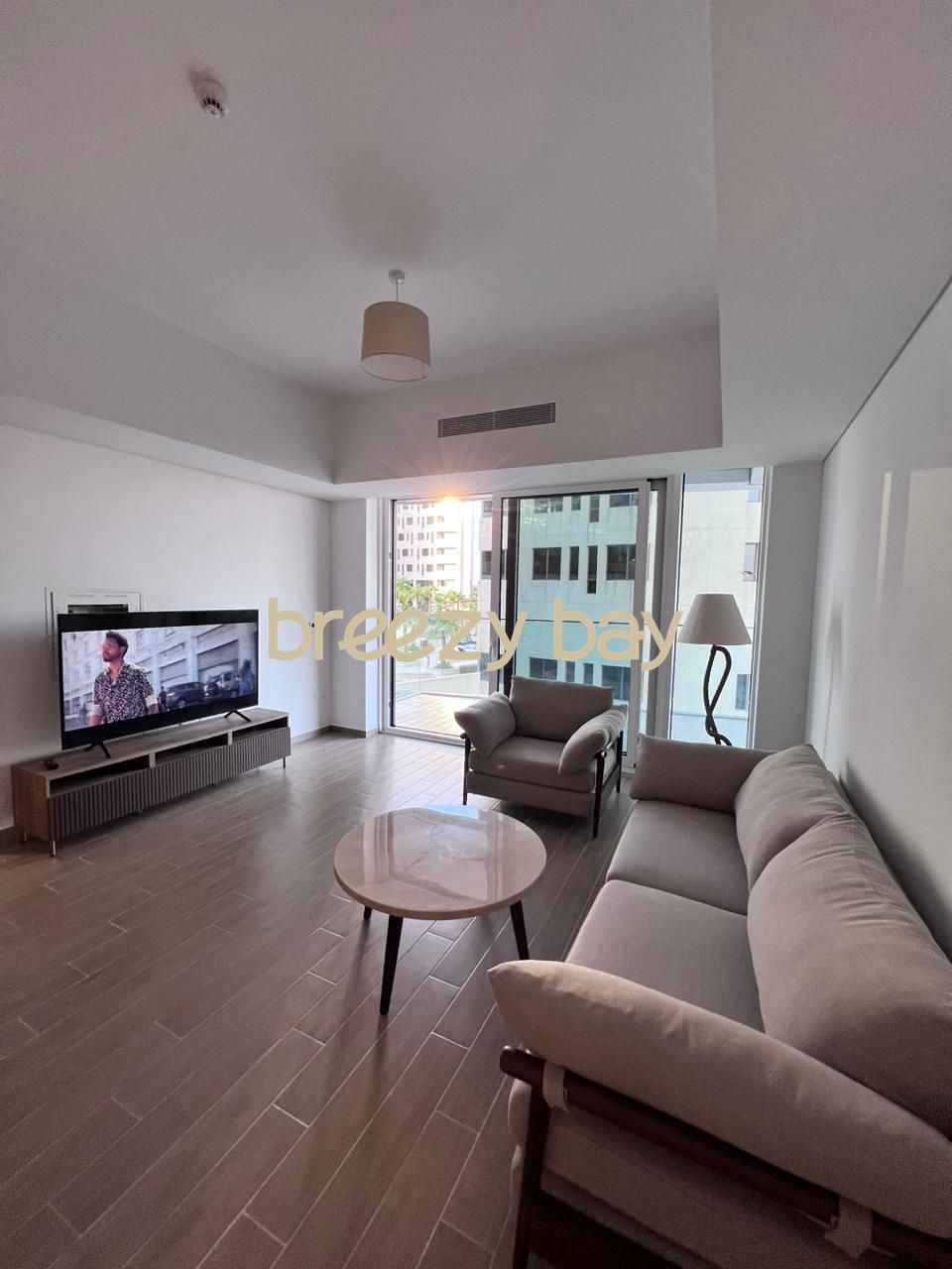 Rented Until February 2027 | 1BR | Golf & Sea View | Private Beach