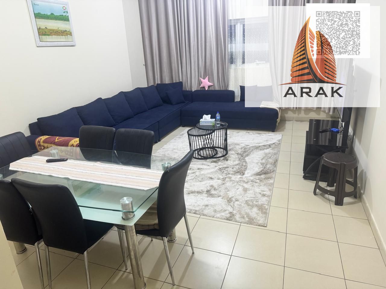 Luxury Fully Furnished Apartment for Rent in Ajman – Ready to Move In!