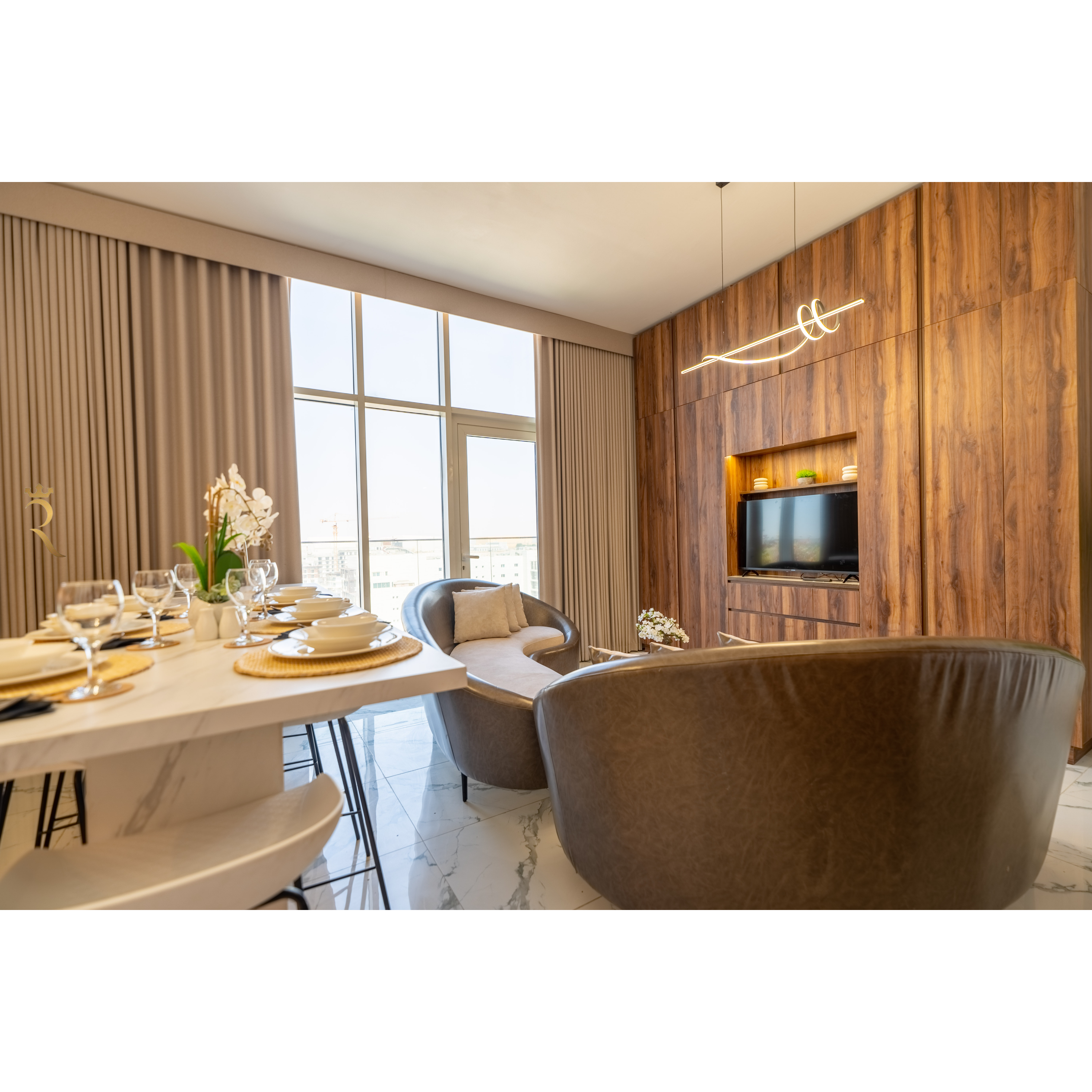4BR Vogue Retreat | Luxurious Masdar Oasis