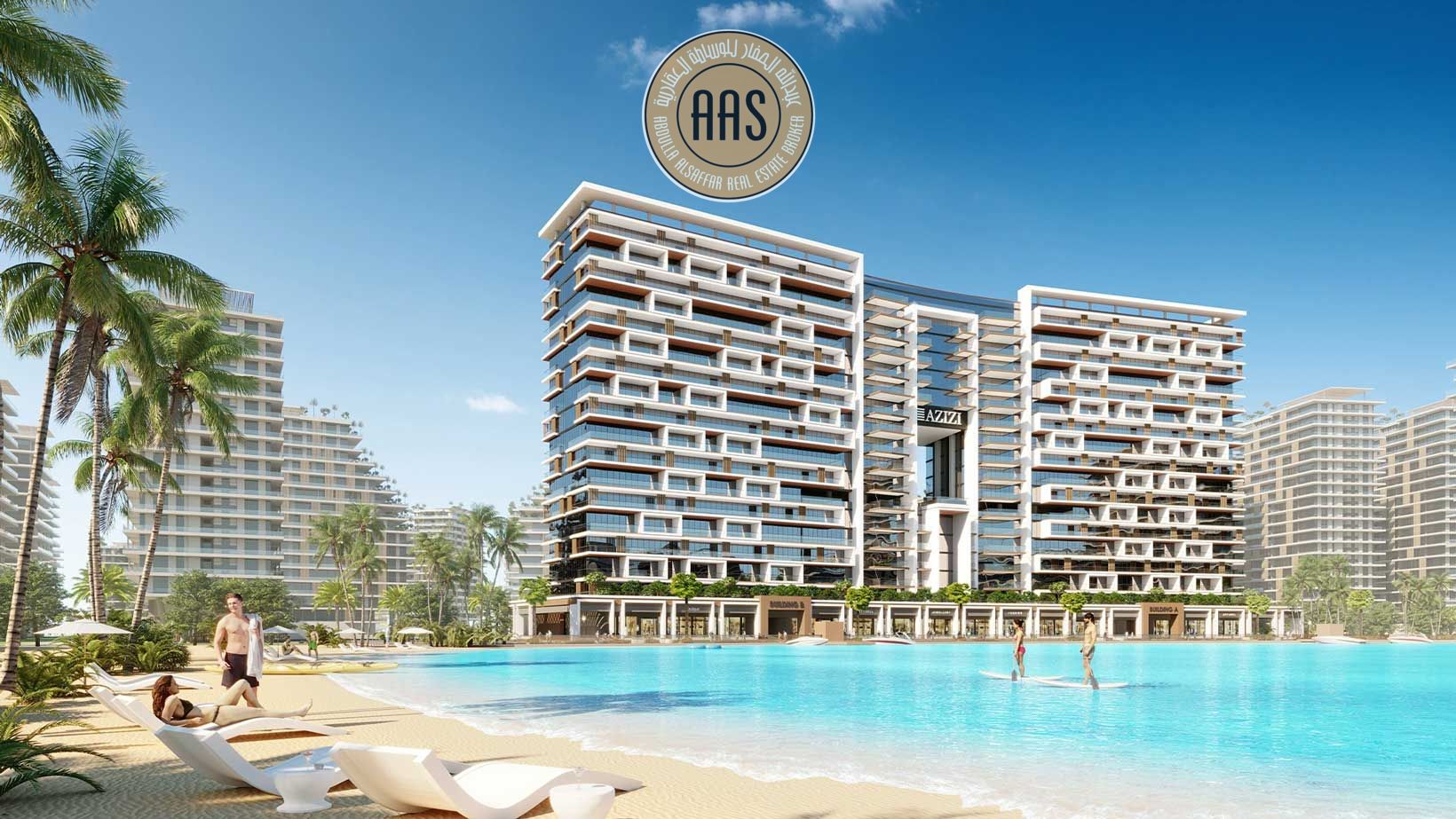 Distress deal 1 bedroom apartment for sale with lagoon view only in 990k