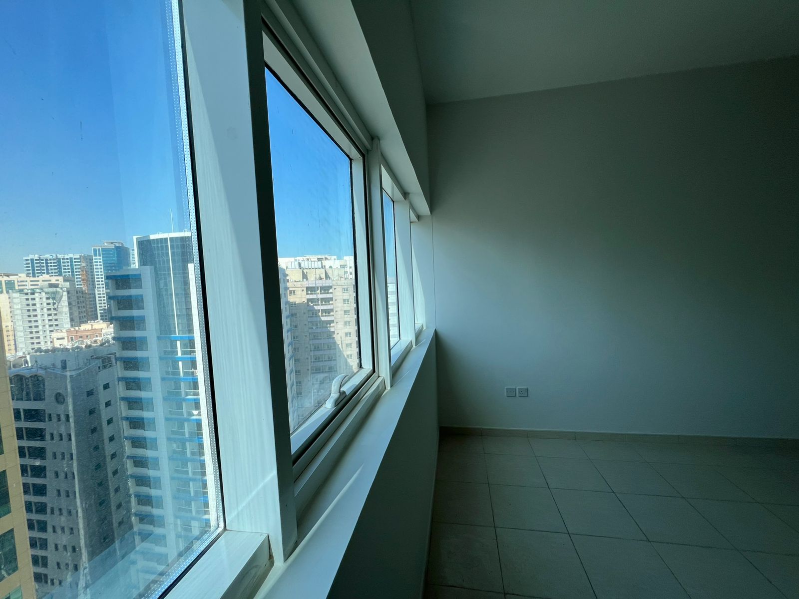 Largest 2BHK apartment with open and sea view, glass façade