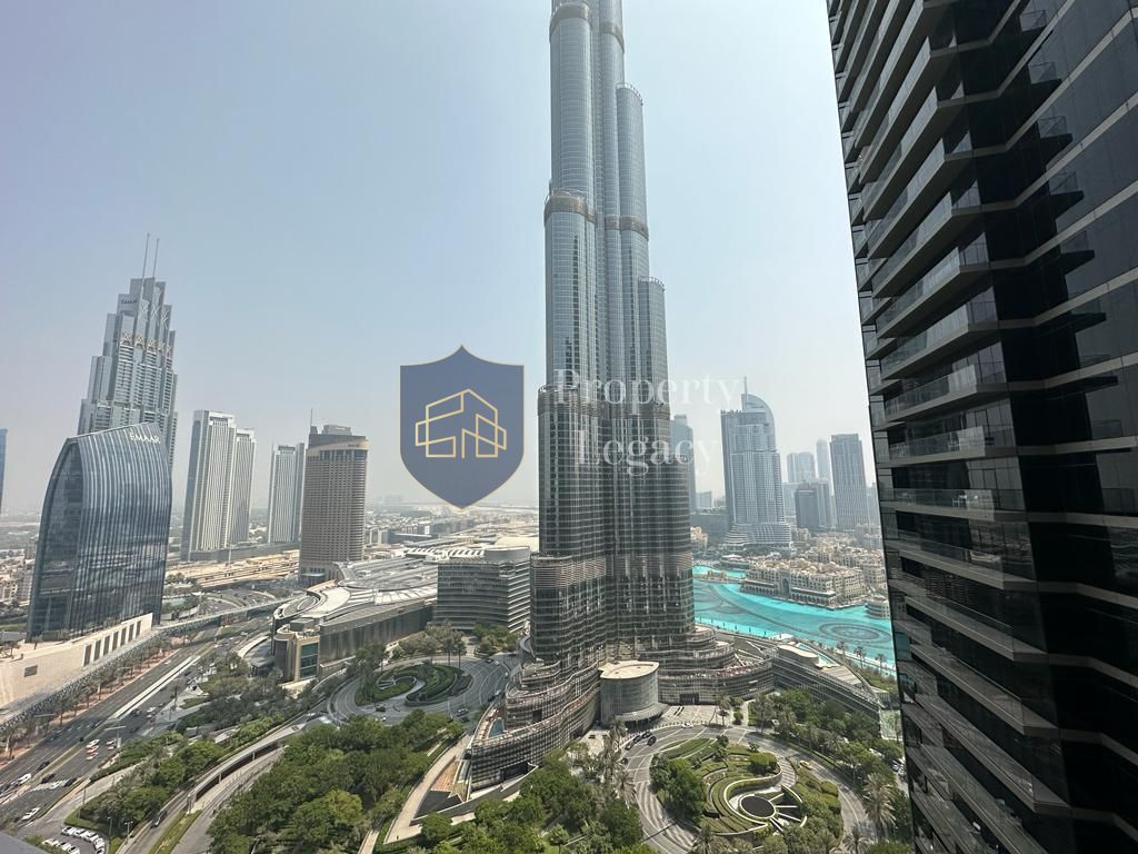 Burj and Fountain View | Vacant | High Floor