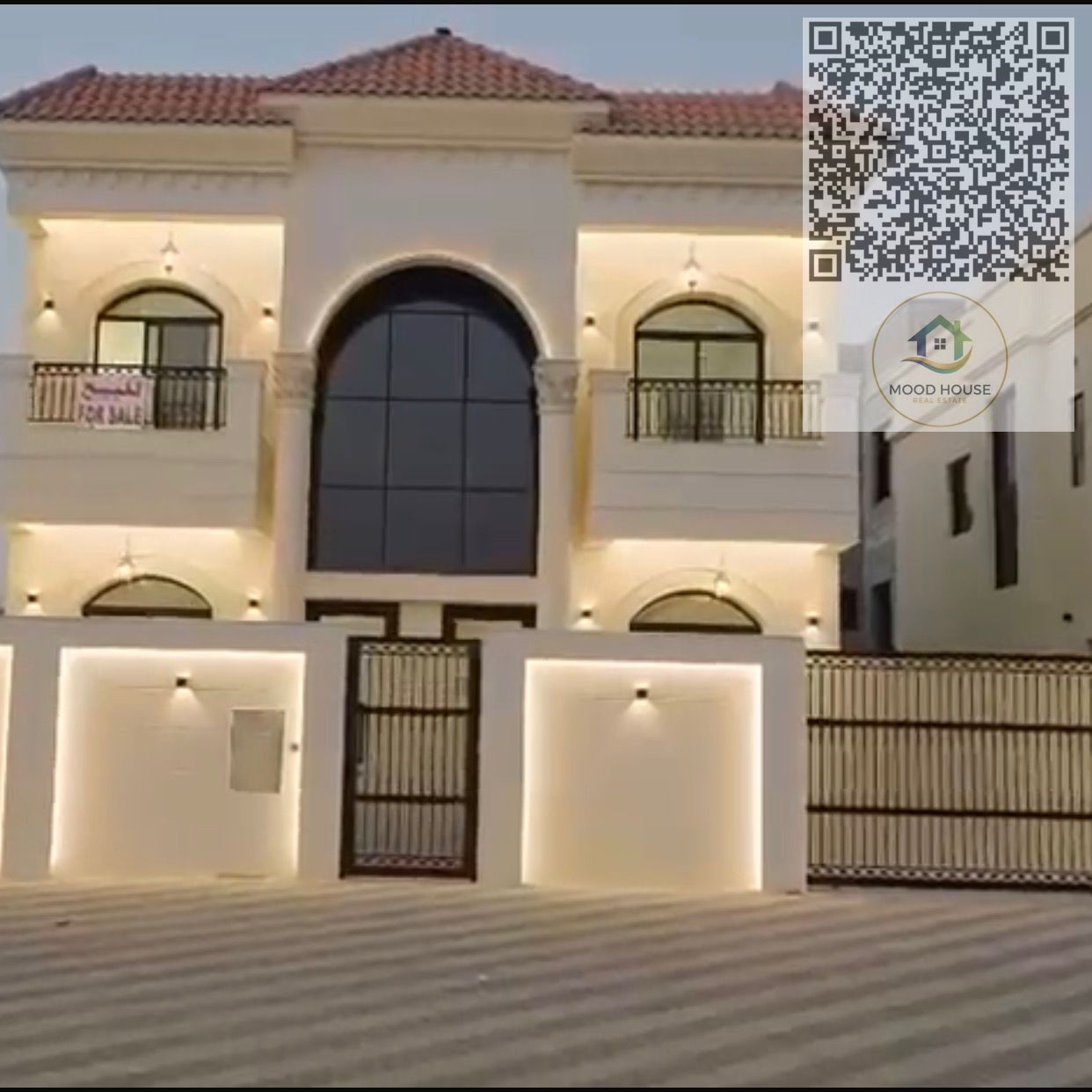 Luxury villa for sale | Prime location opposite the mosque | Al Helio – Ajman