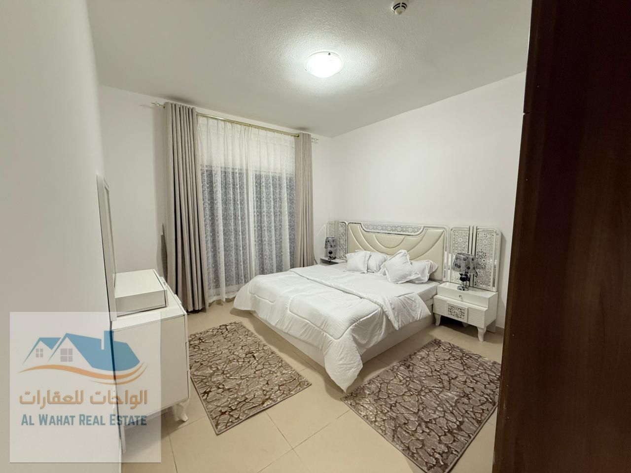 Furnished one-bedroom apartment for monthly rent – Ajman Second tenant A spacious and well-maintained apartment in a clean and modern bu