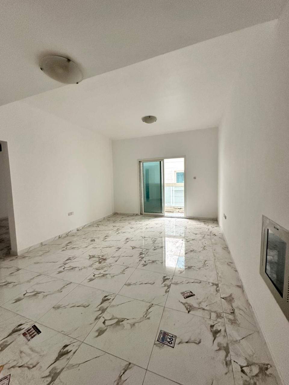 The most beautiful apartments in Ajman, master bedroom and living room, central air conditioning, card entry system, maintenance by the owner, Al Rash
