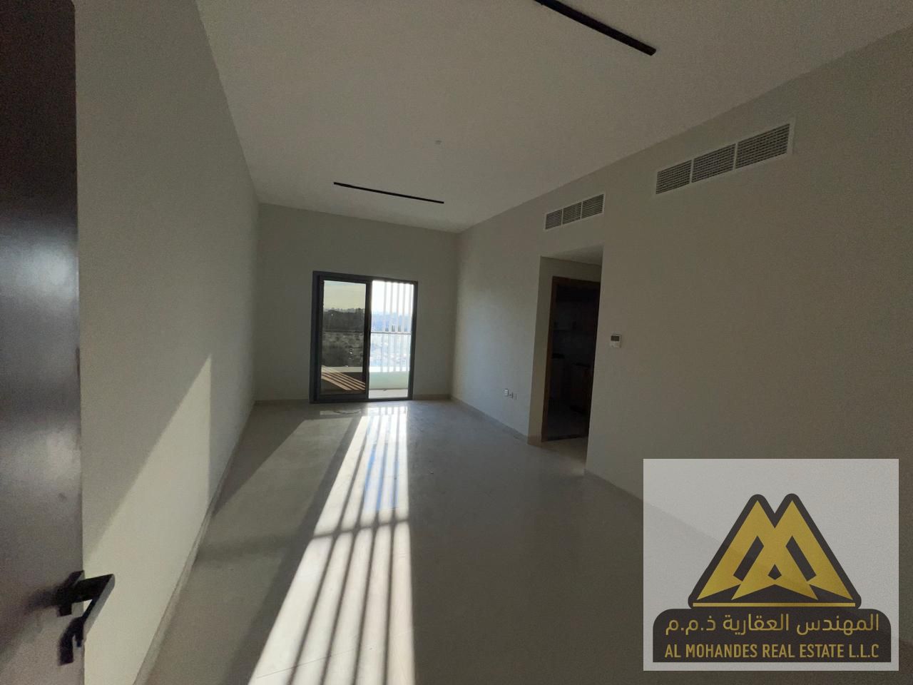 First Occupancy 2-Bedroom Apartment for Annual Rent in Al Nuaimiya 1, Ajman – 3 Bathrooms, Central AC & Built-In Wardrobes