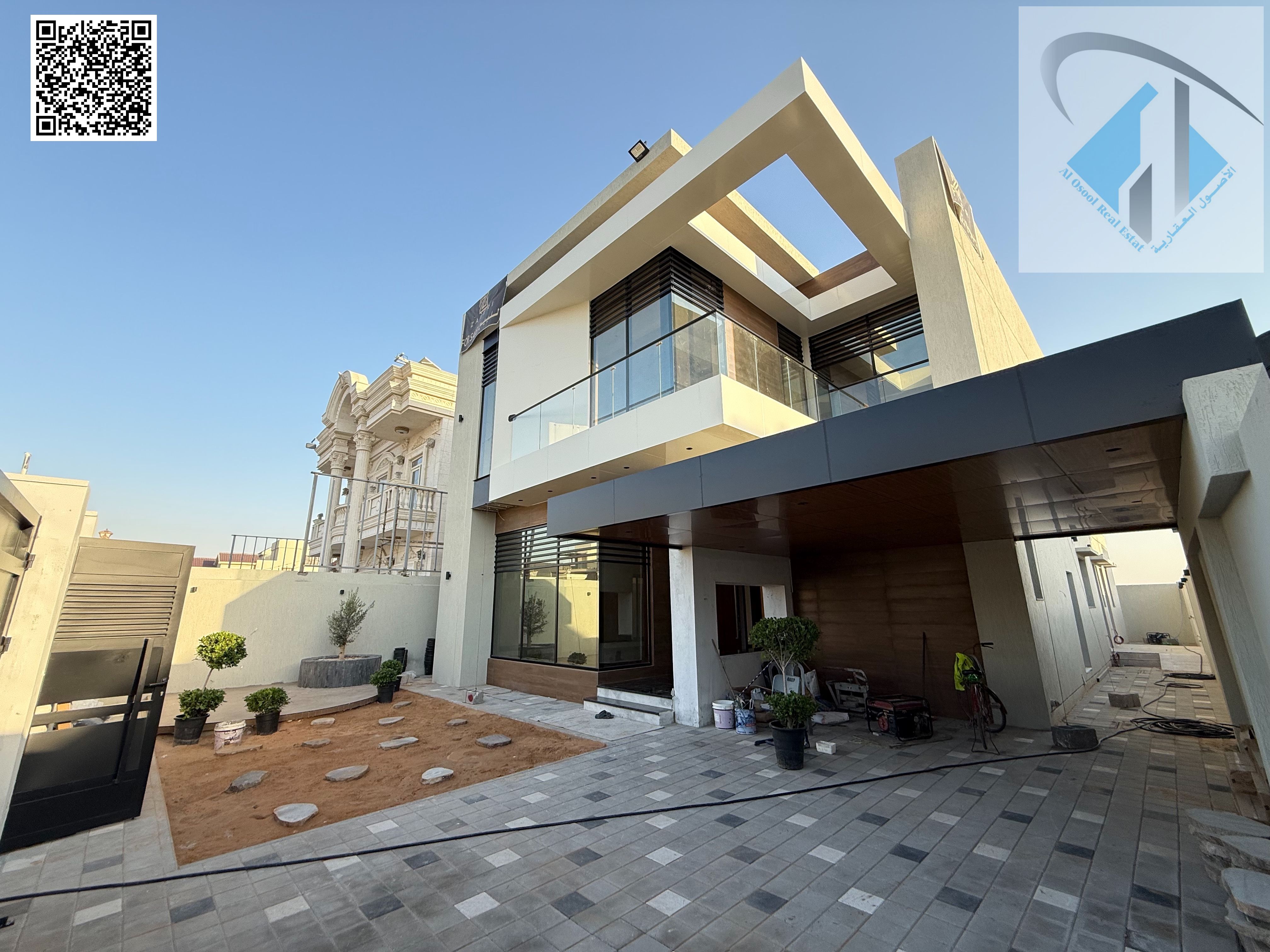 Ready new villa on main road near to Ammar st