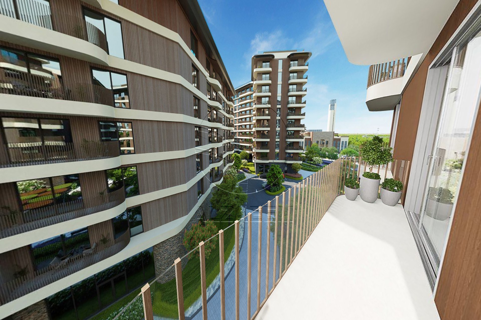 3BR+M | Partial Canal View | Corner Unit