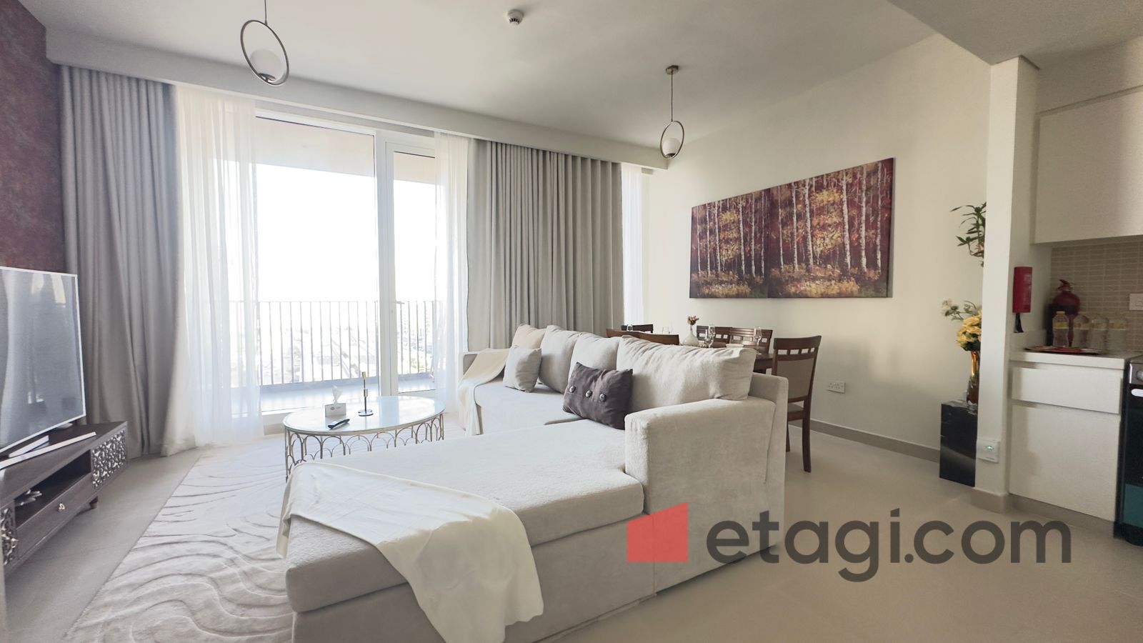 Vacant | Fully Furnished | Creek Tower View