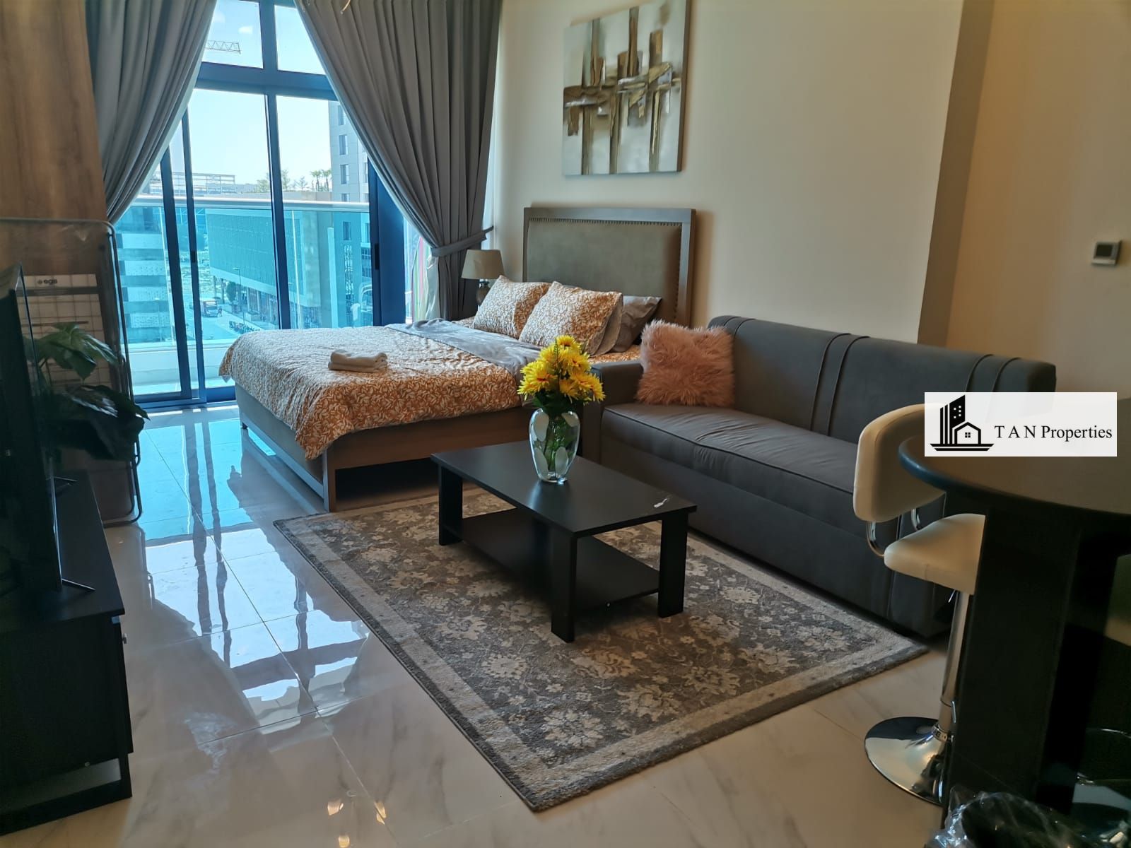 FURNISHED STUDIO | WELL MAINTAINED| ELEGANT LIVING| PRIME LOCATION