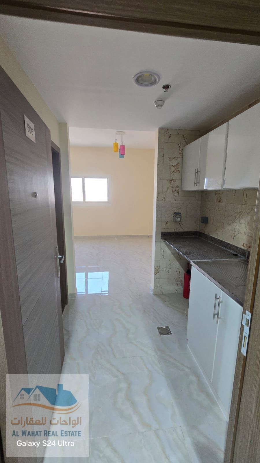 Studio Apartment for Annual Rent – Ajman Al Jurf 3 Area First Occupancy A brand new studio apartment with high-end finishes and a