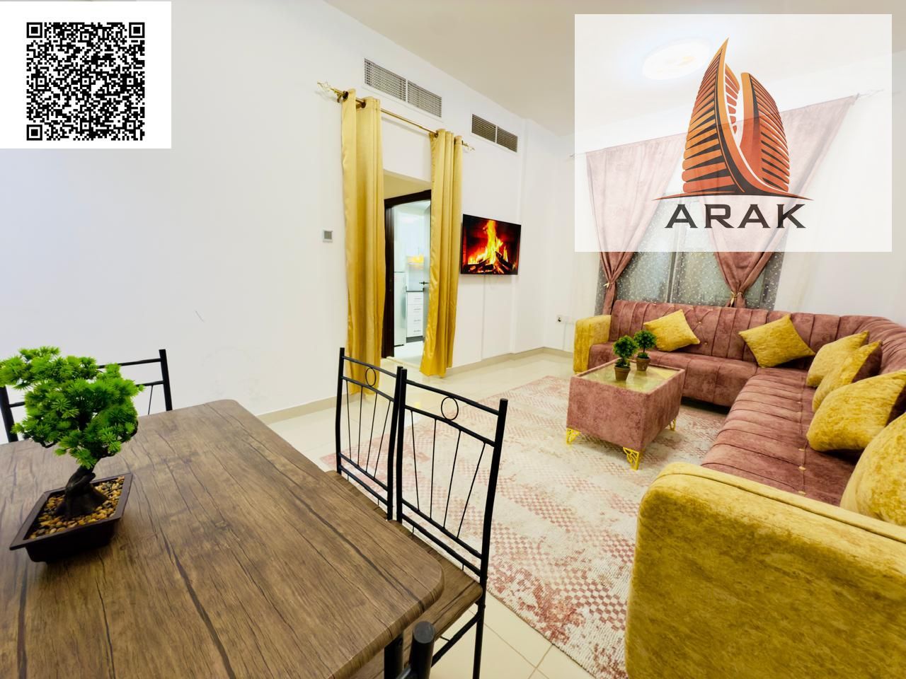 Fully Furnished 1 Bedroom Apartment for Rent – Al Nuaimiya 1, Ajman