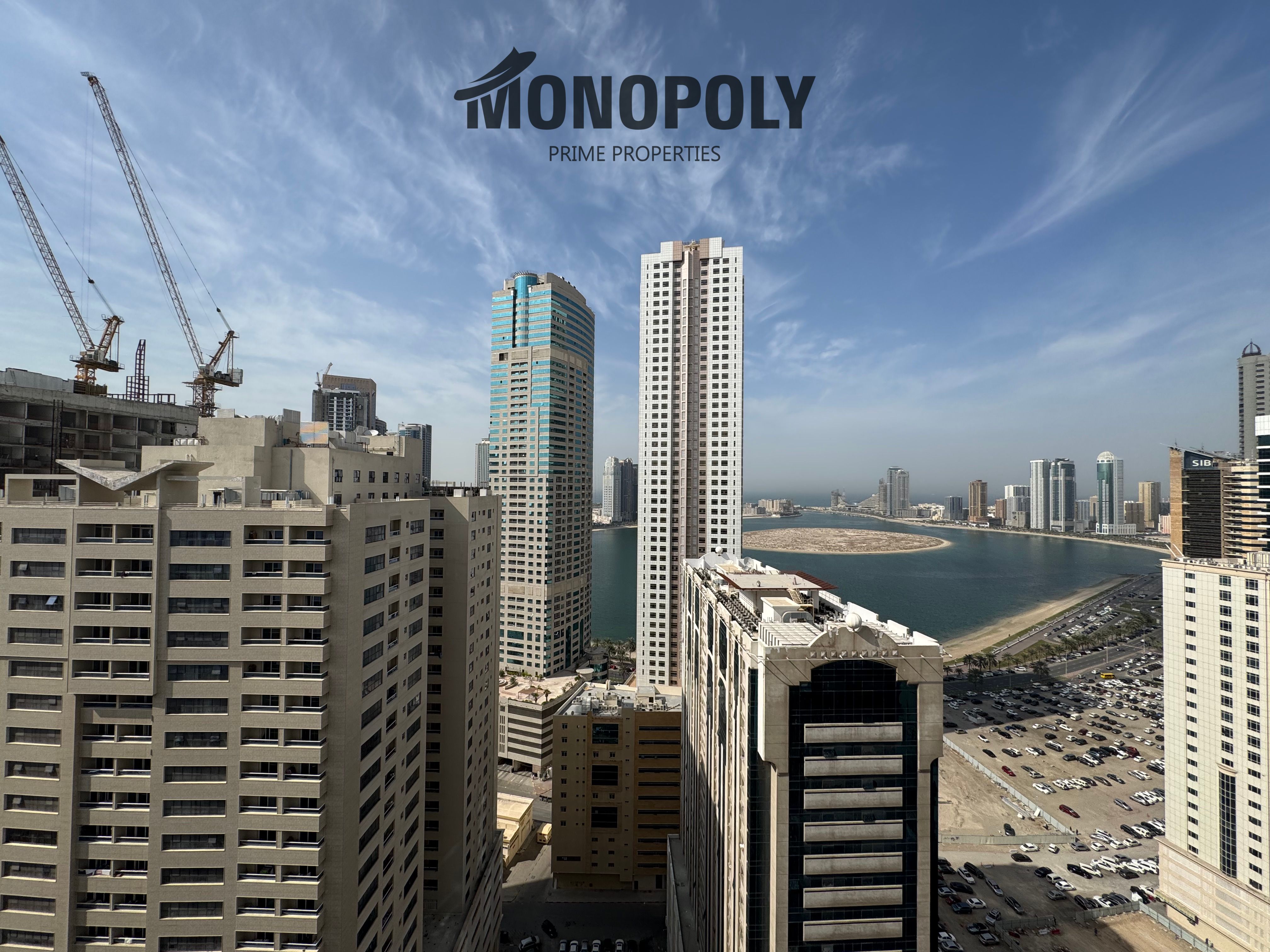 One Month Free | Free AC | SEA View Balcony | Pool & Gym | Prime Area
