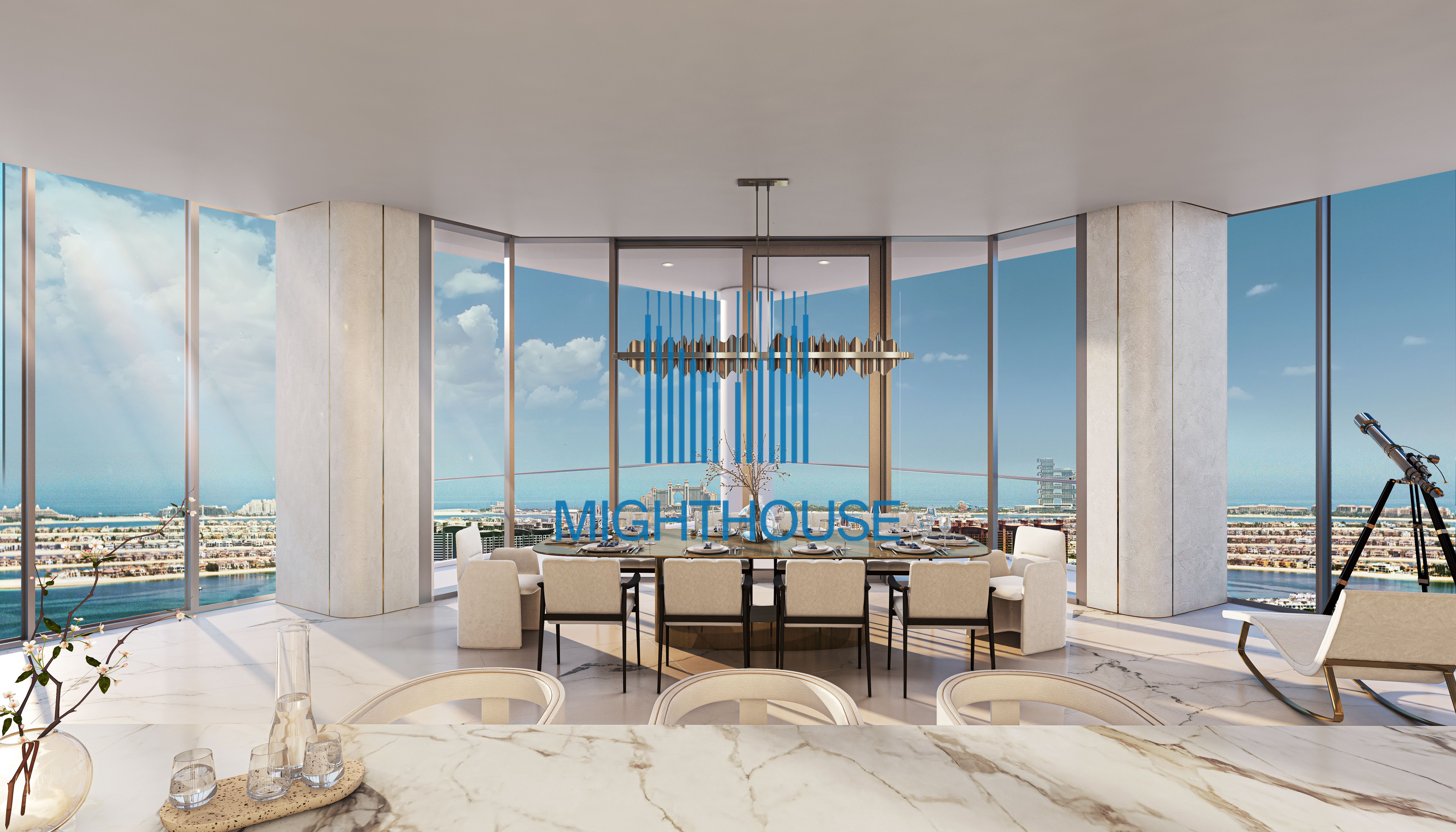 3BR Palm Beach Tower| ULTRA LUXURY | Full Sea View