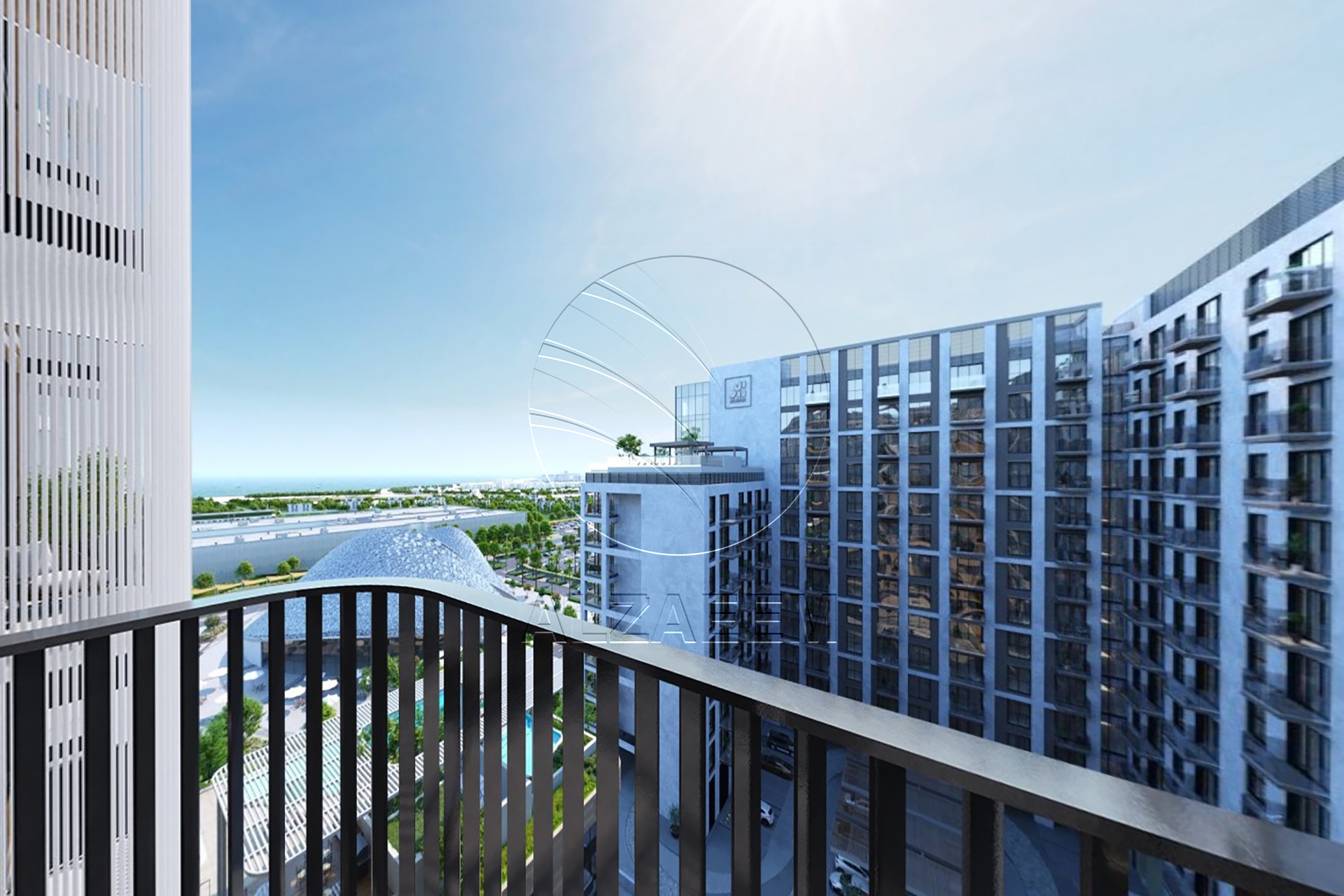 Louvre Museum and Sea View | High Floor