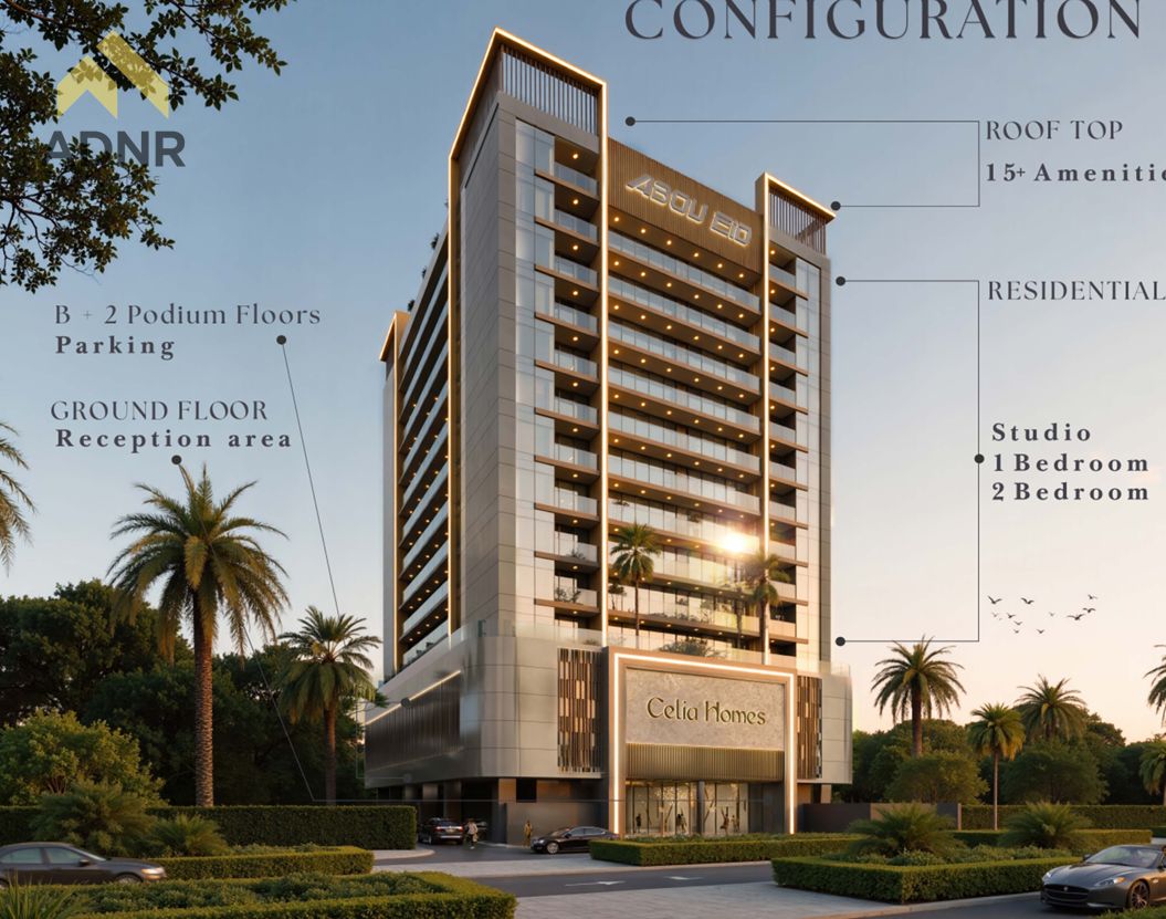 Fully furnished with installments after delivery and only a 10% down payment | Cash discount